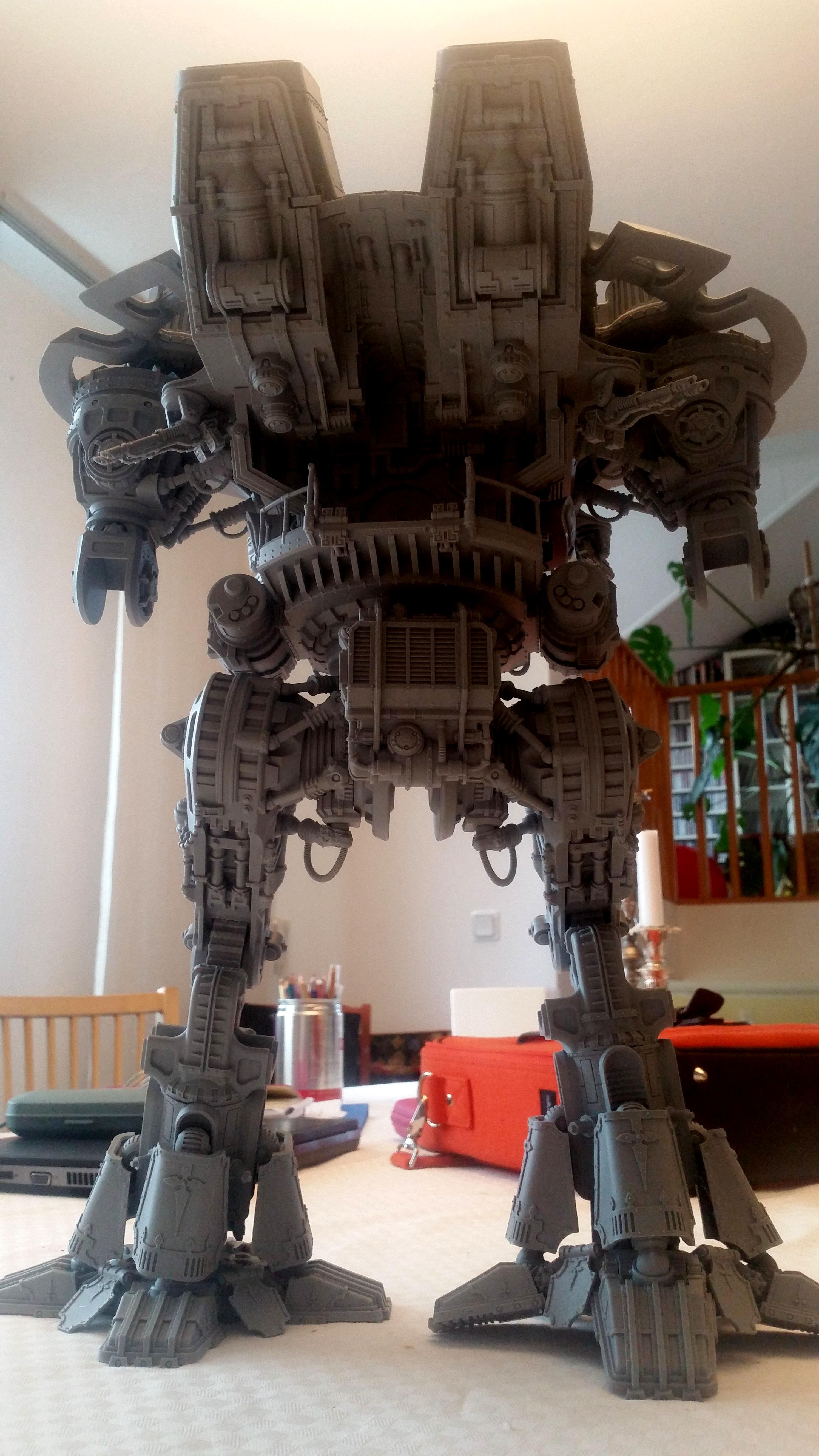 Titan, Warhammer 40,000, Warlord, Work In Progress
