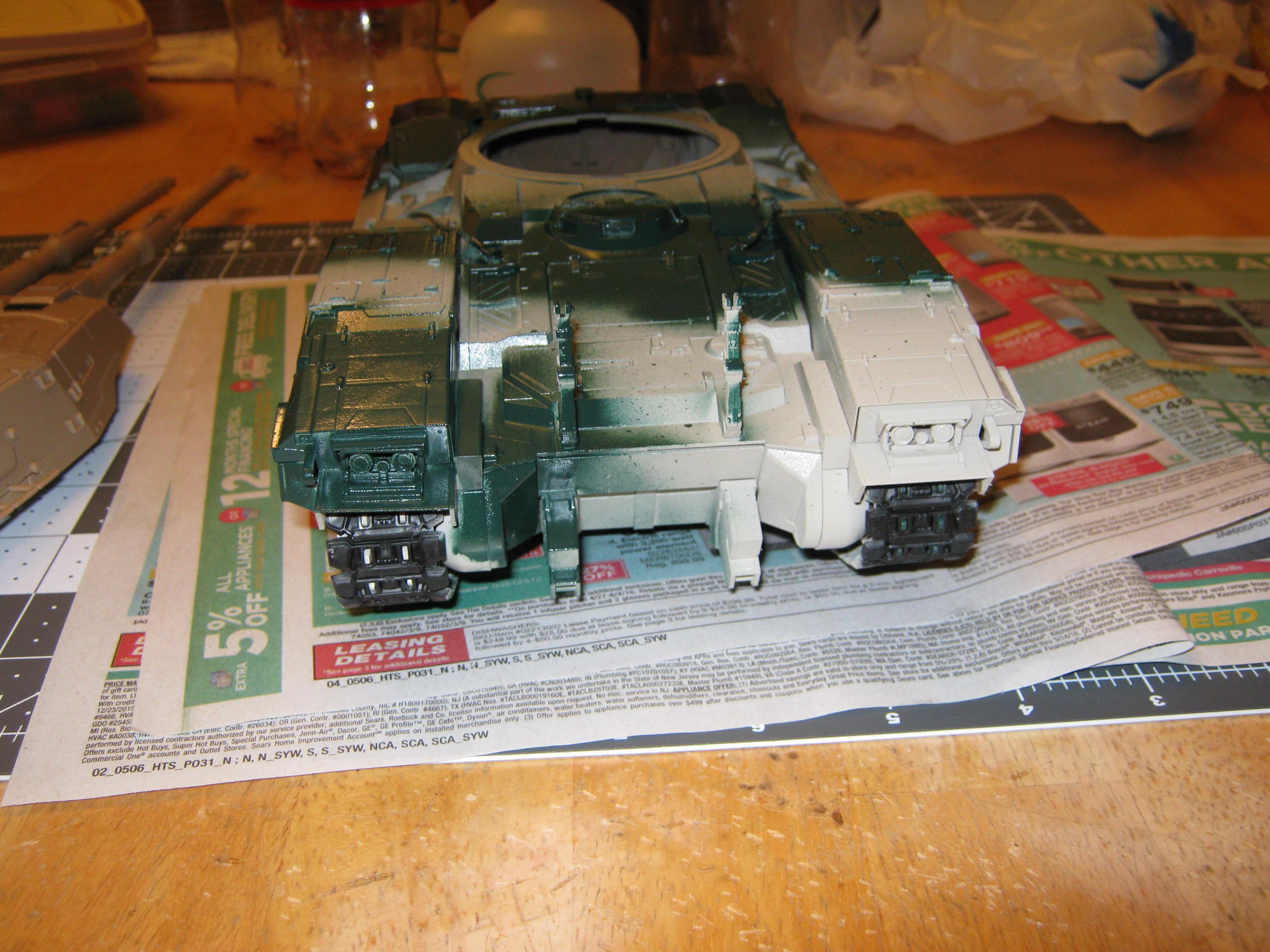 Gundam, M61a5, Super-heavy, Tank, Type 61