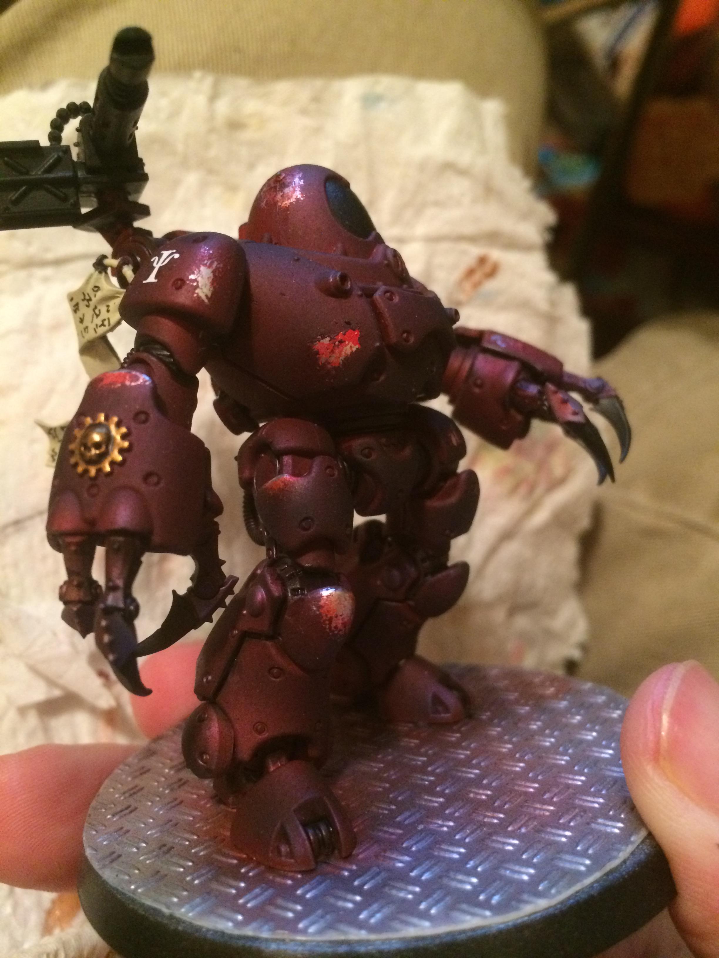 Weathering on robot
