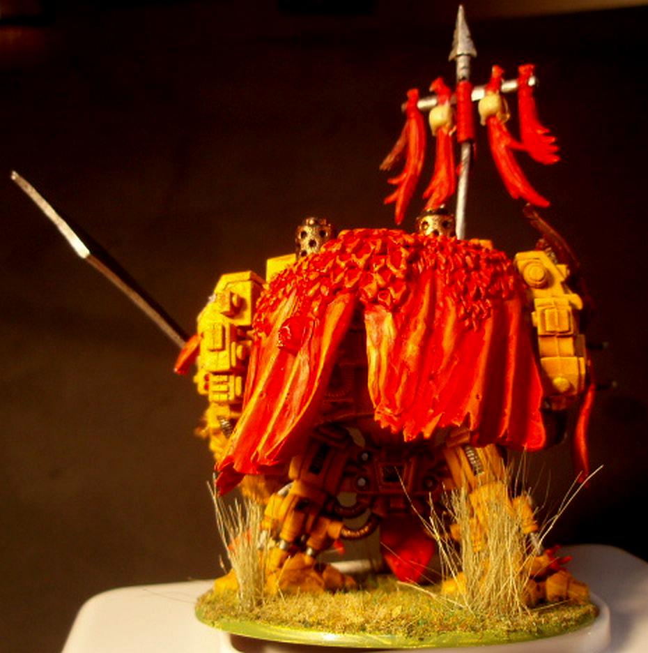Converted Dreadnaught, Dreadnought, Games Workshop, Mongol Dreadnaught, Space Marine Dreadnaught, Space Marines, White Scars, White Scars Dreadnaught