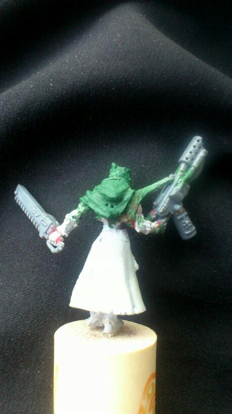 Adeptus Sororitas, Conversion, Cultus Imperialis, Diorama, Imperial Army, Imperial Priest