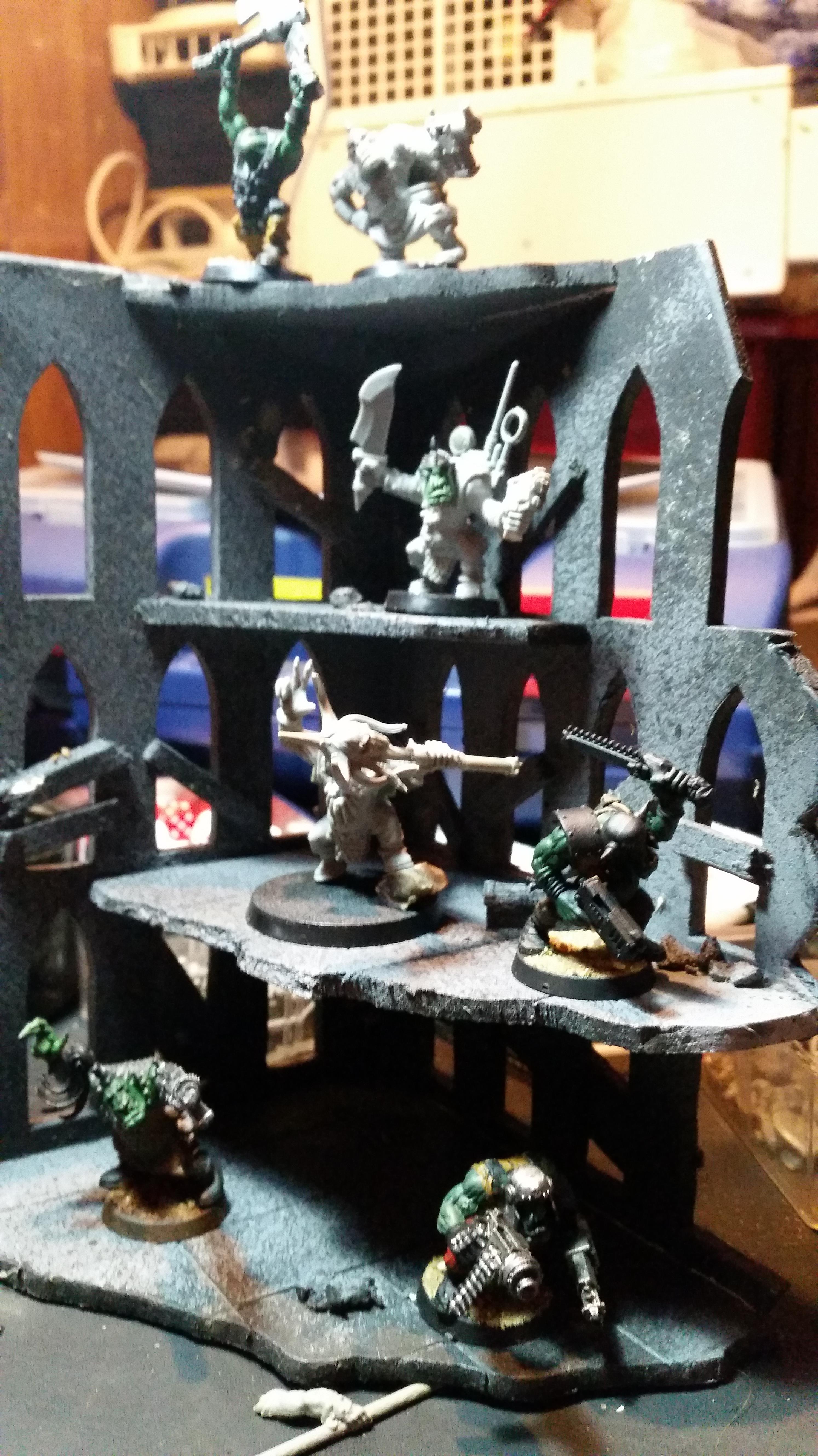 Conversion, Kitbash, Orcs, Orks, Shaman, Weirdboy