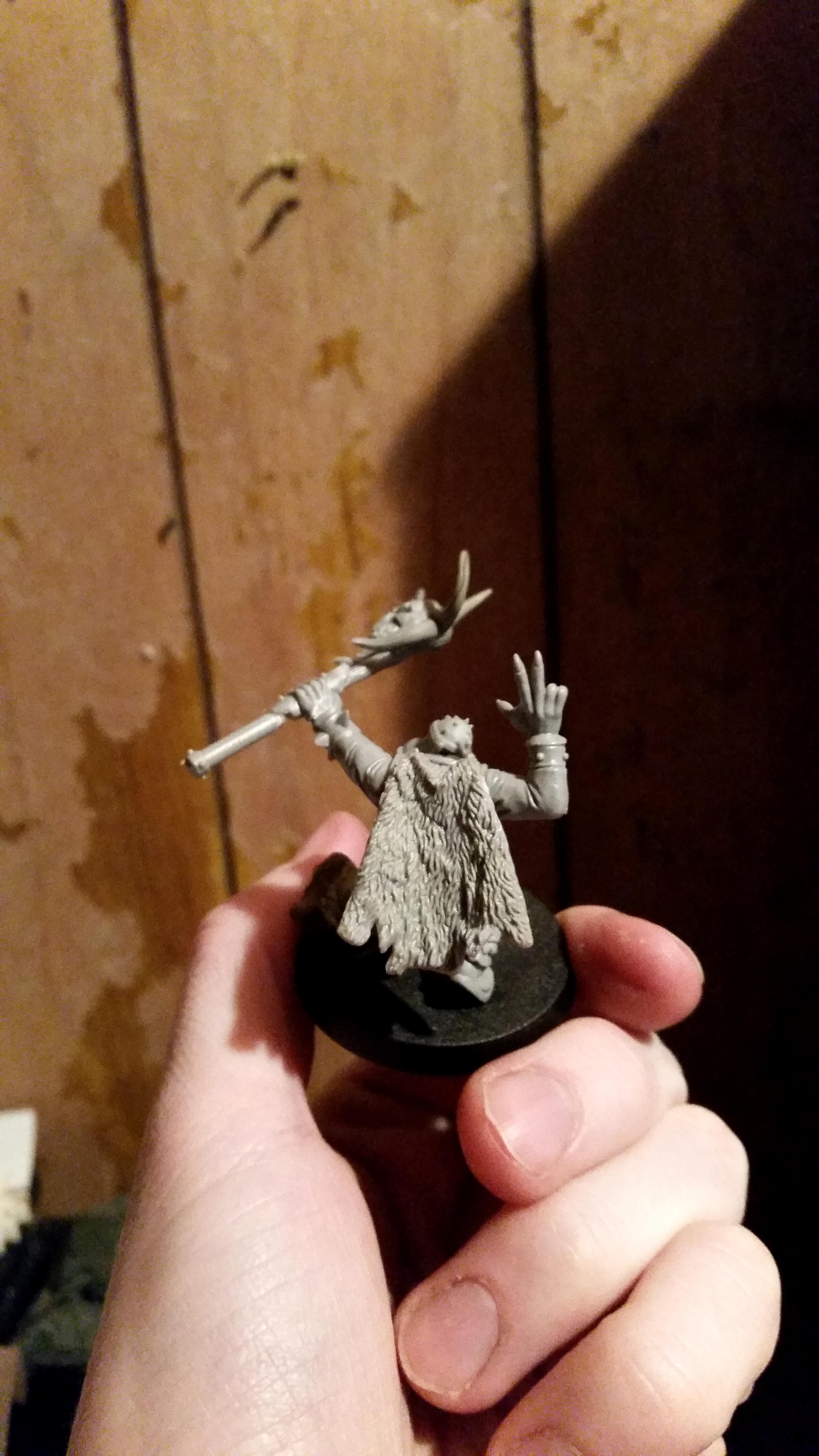 Conversion, Kitbash, Orcs, Orks, Shaman, Weirdboy