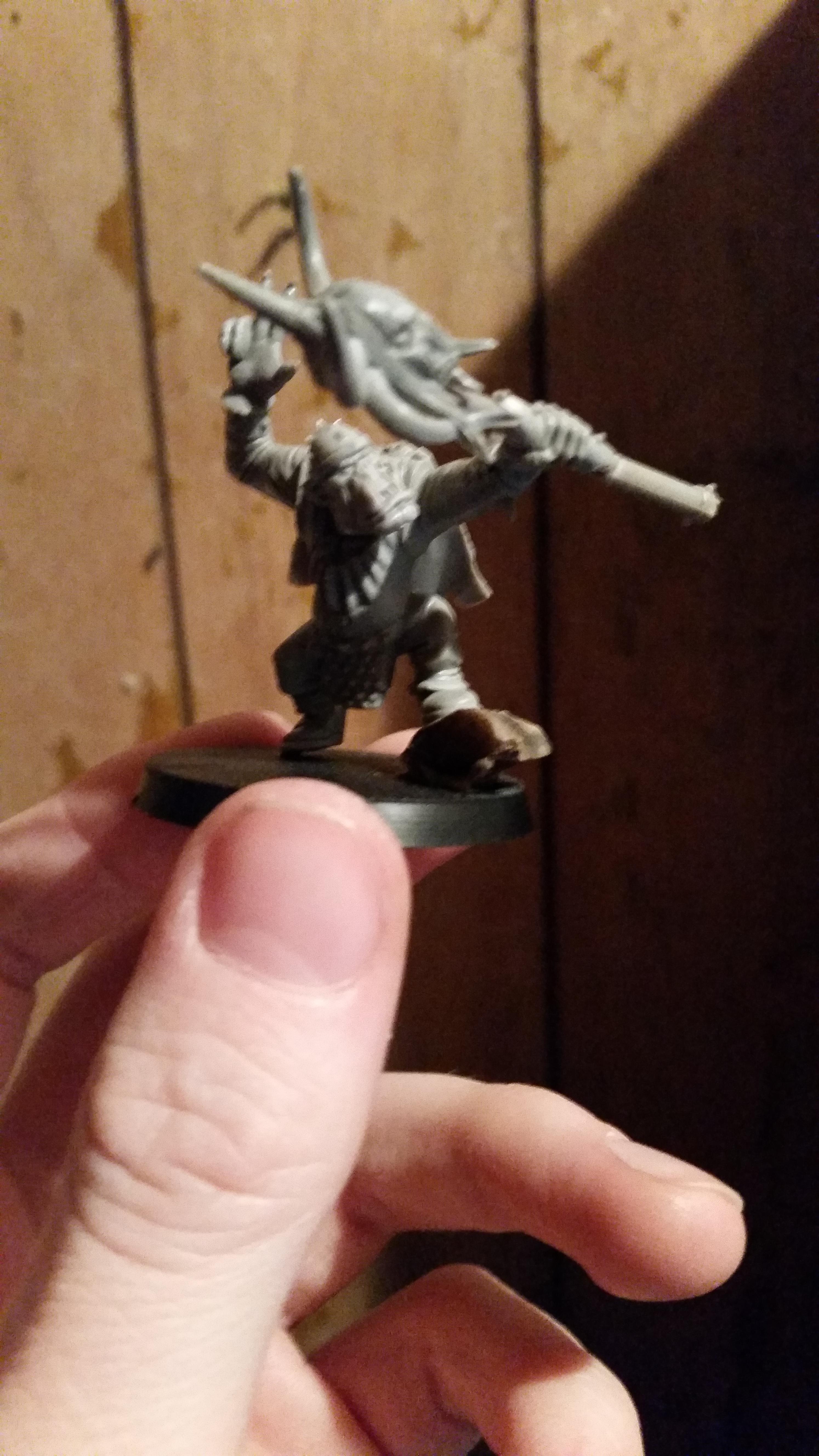 Conversion, Kitbash, Orcs, Orks, Shaman, Weirdboy