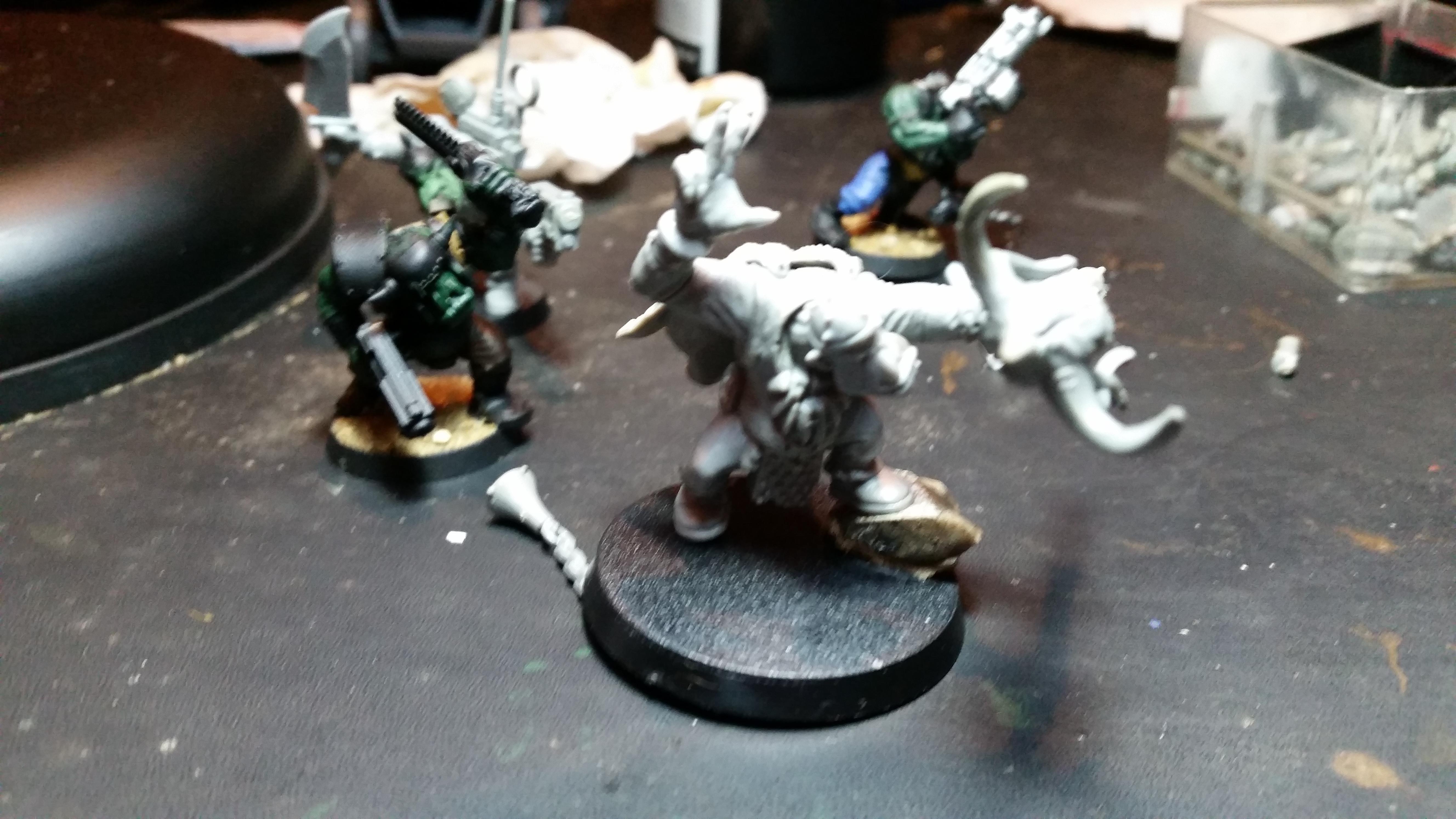 Conversion, Kitbash, Orcs, Orks, Shaman, Weirdboy