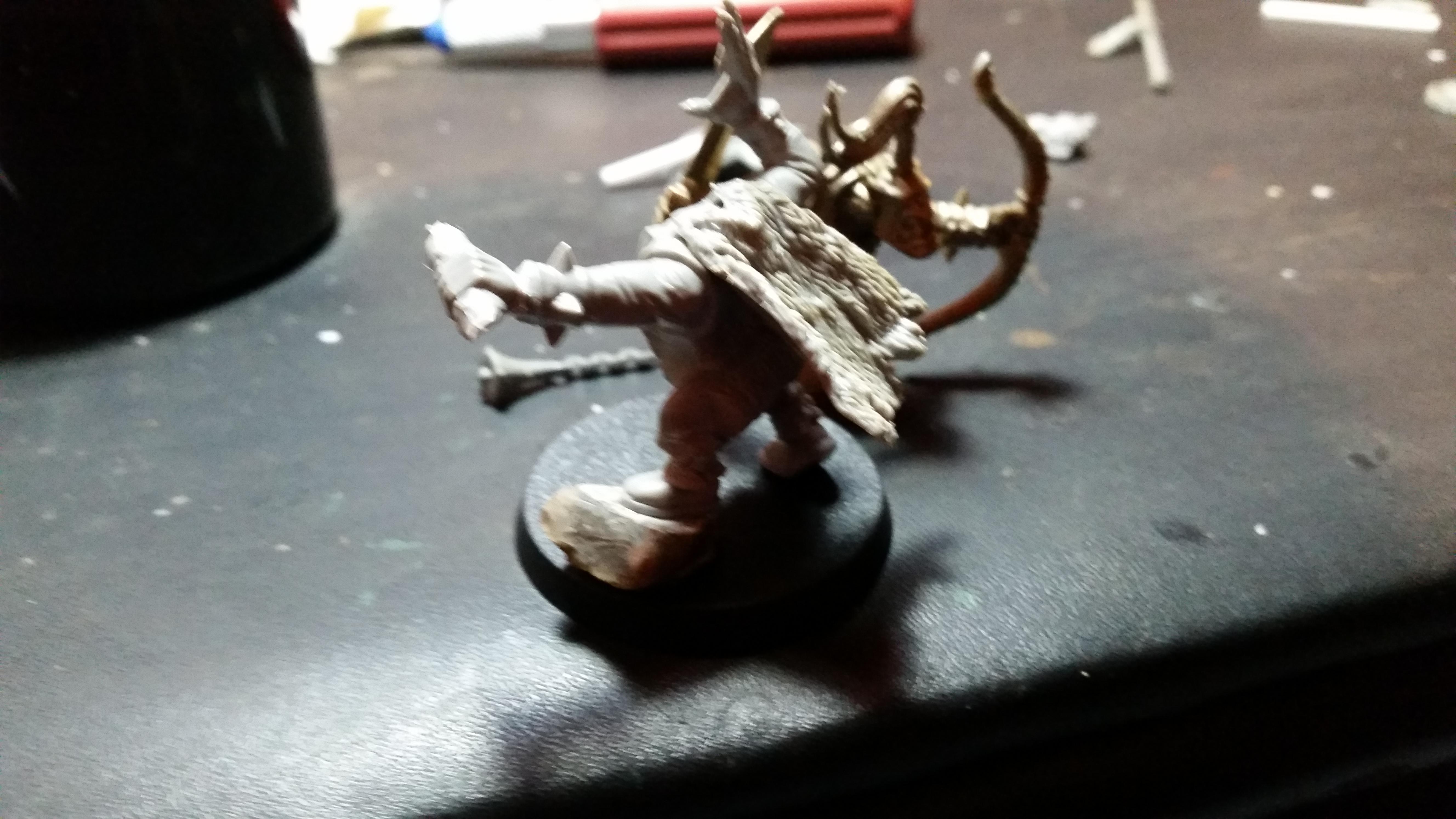 Conversion, Kitbash, Orcs, Orks, Shaman, Weirdboy