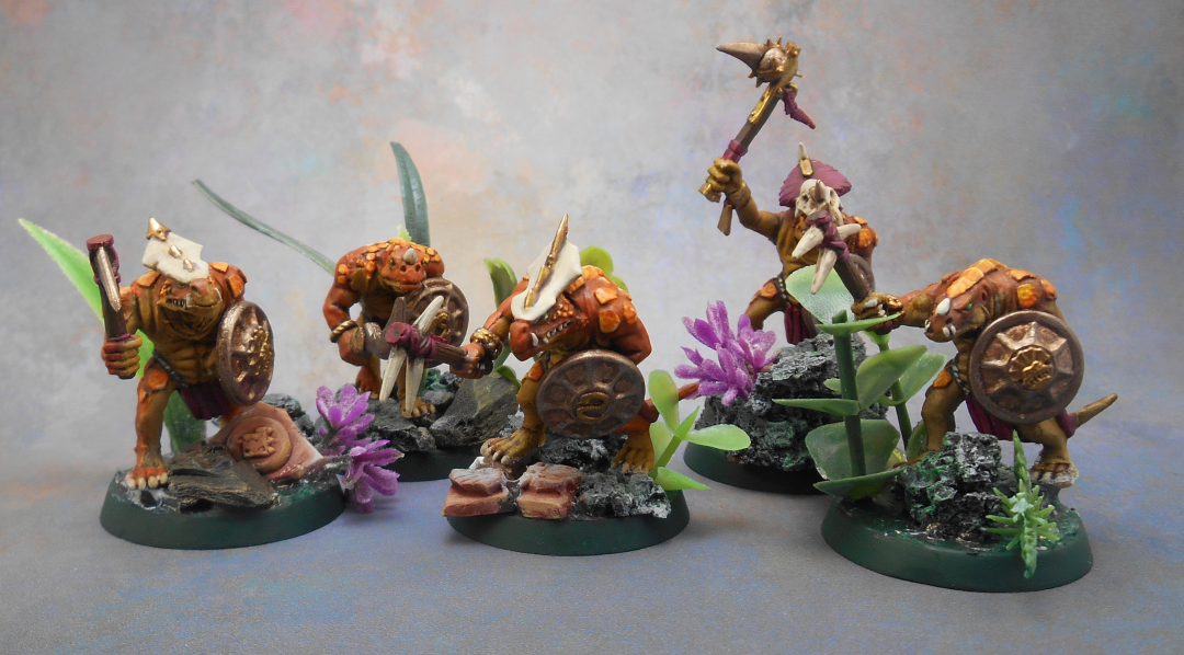 Saurus Warrior Bases