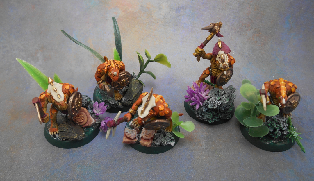 Saurus Warrior Bases
