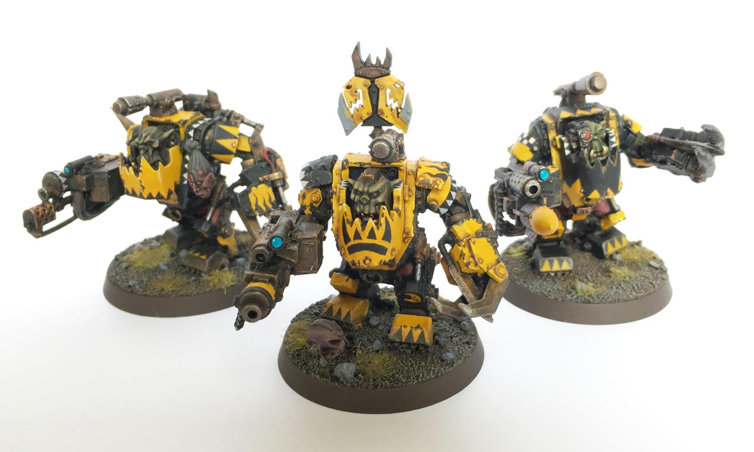 Bad Moons, Manz, Mega Armor, Meganobz, Nob, Orks