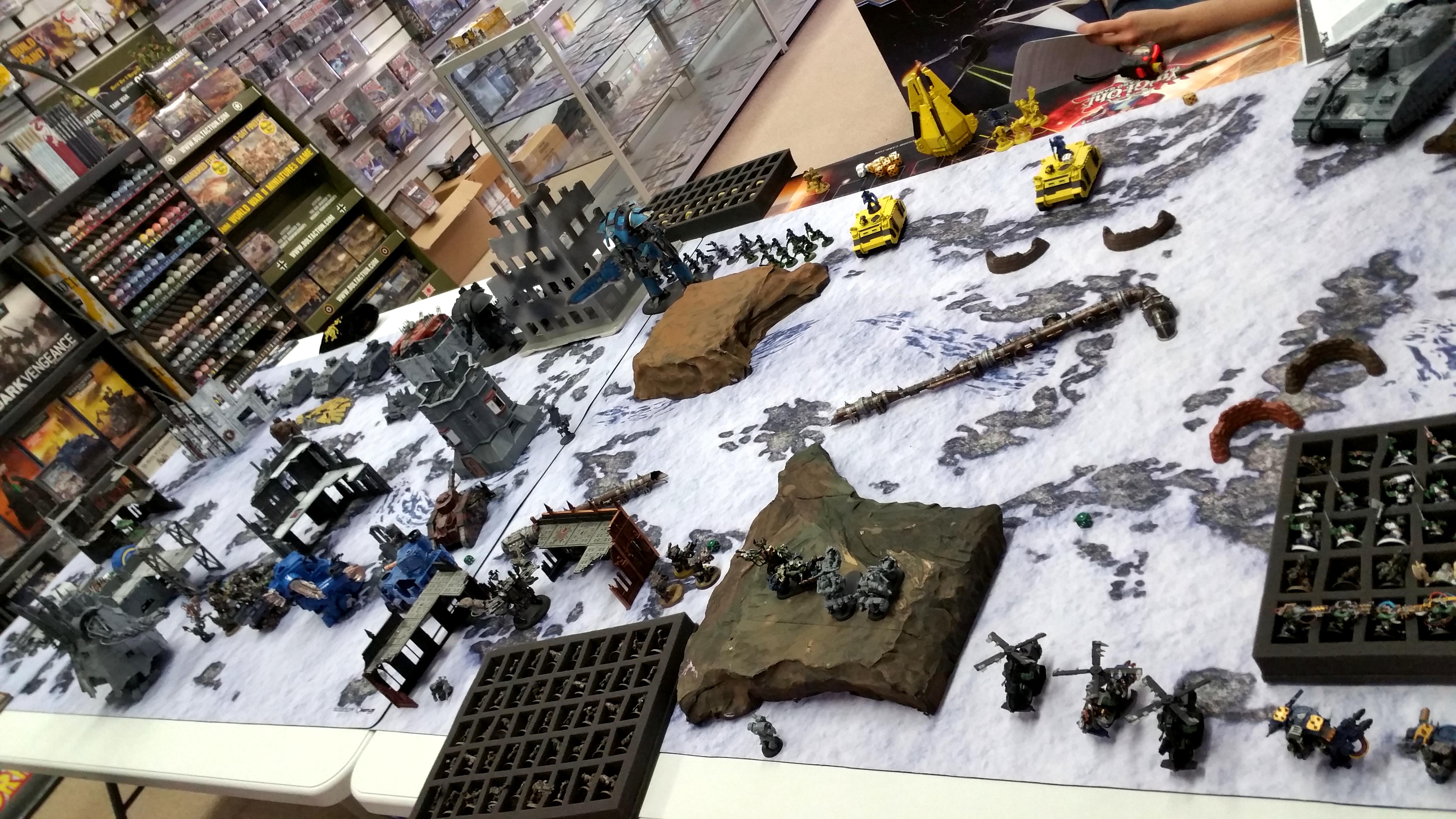 Imperium of Man vs Orks 4,000pts