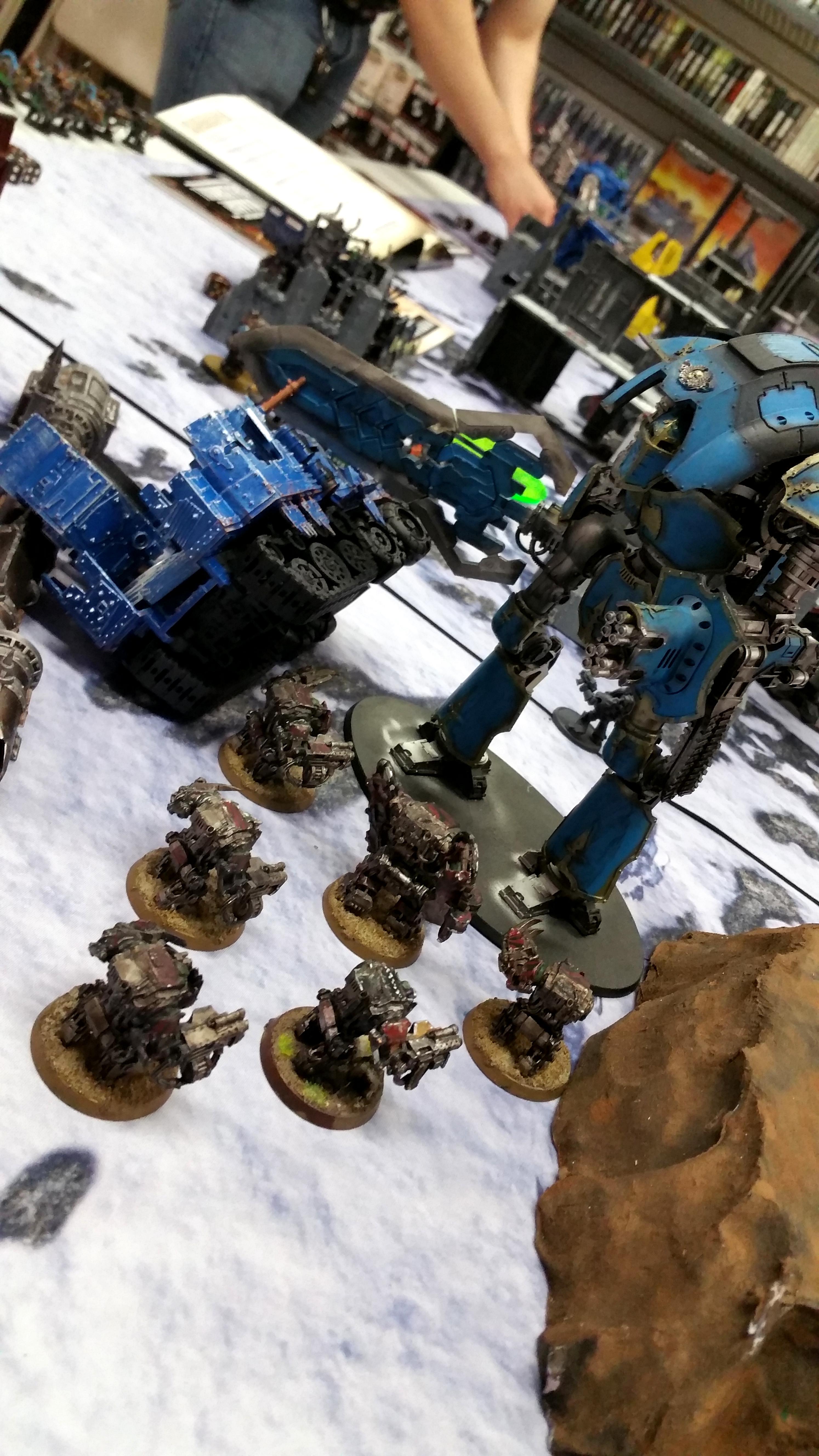 Imperium of Man vs Orks 4,000pts