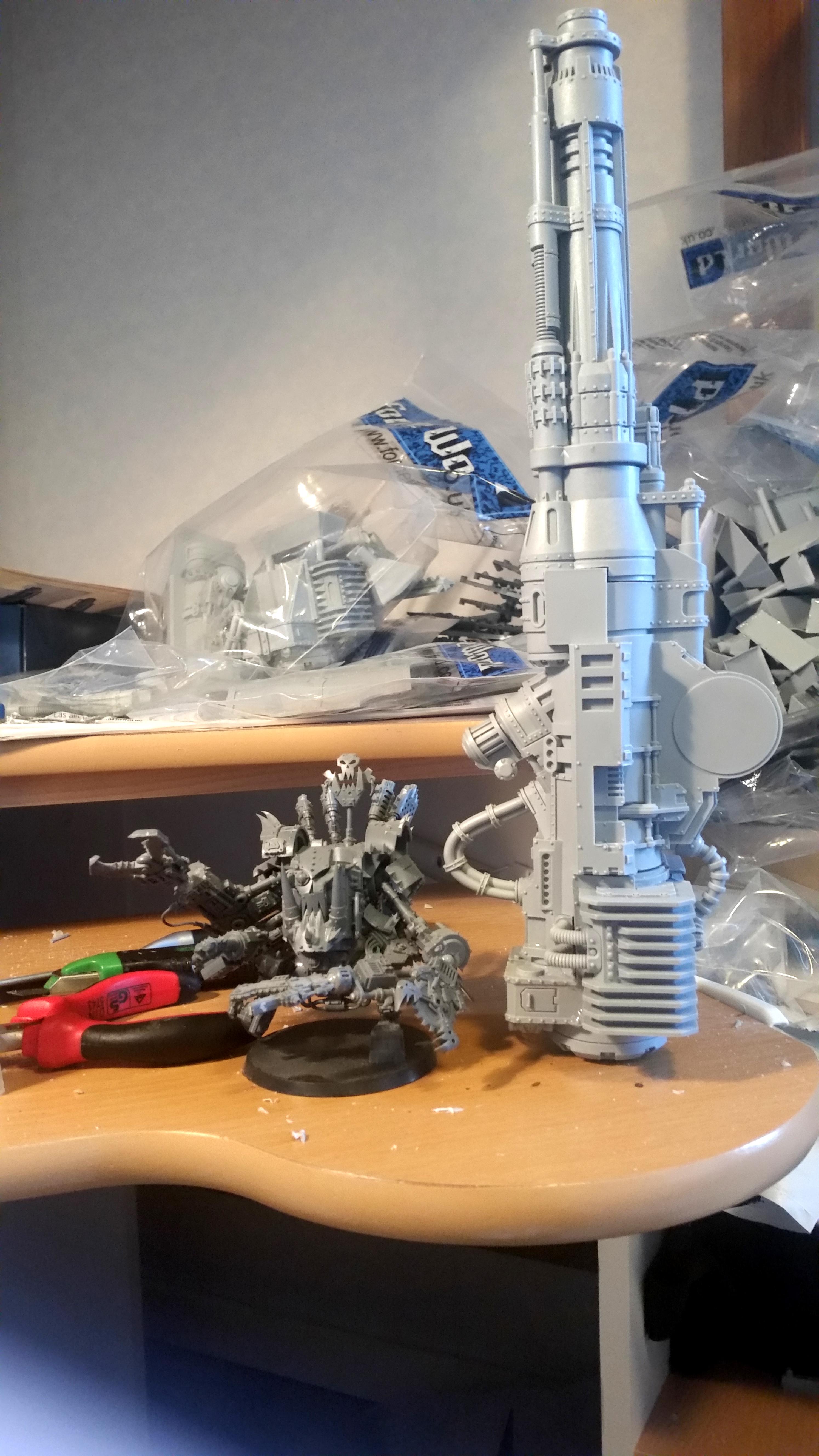 Titan, Warhammer 40,000, Warlord, Work In Progress