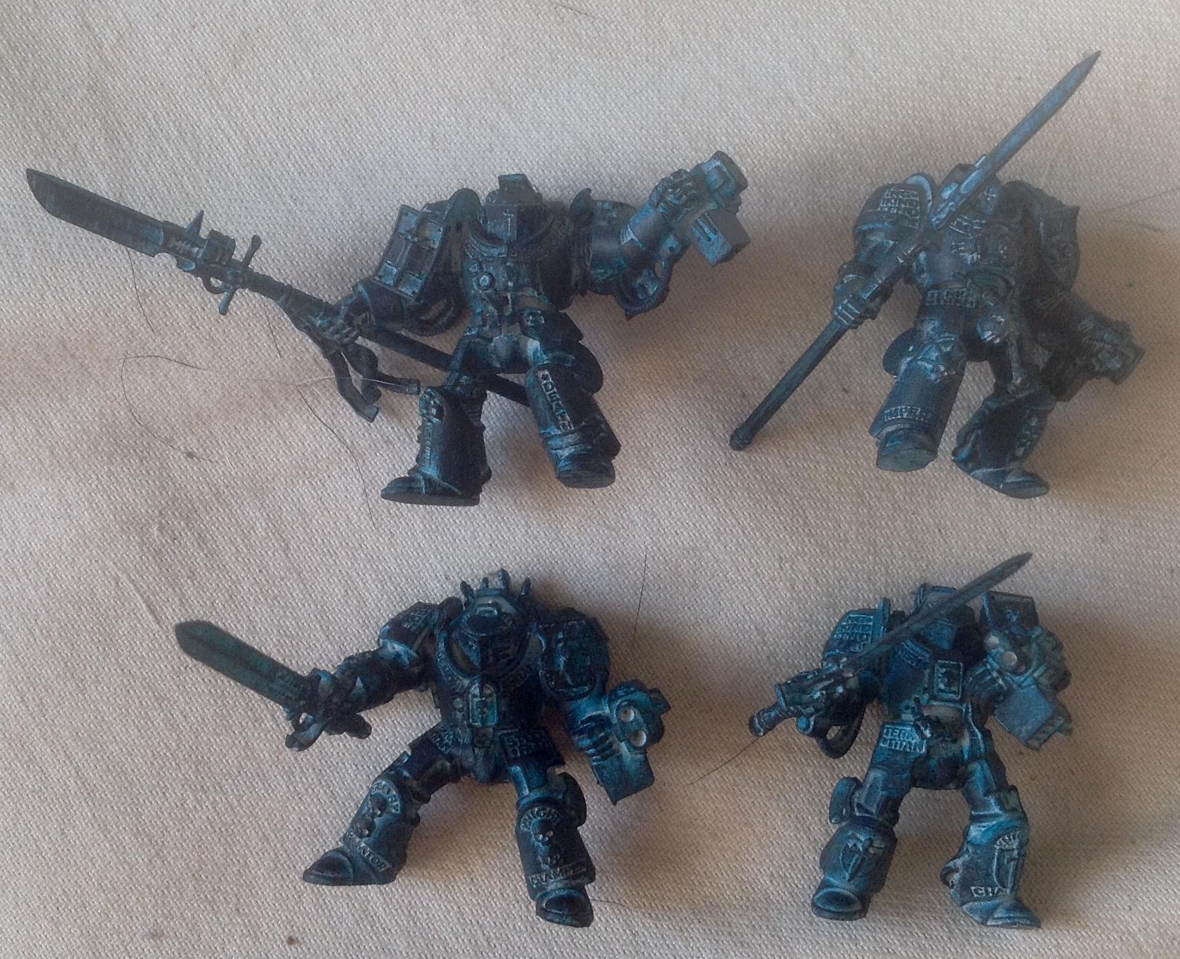 Grey Knights, Terminator Armor, Warhammer 40,000, Work In Progress