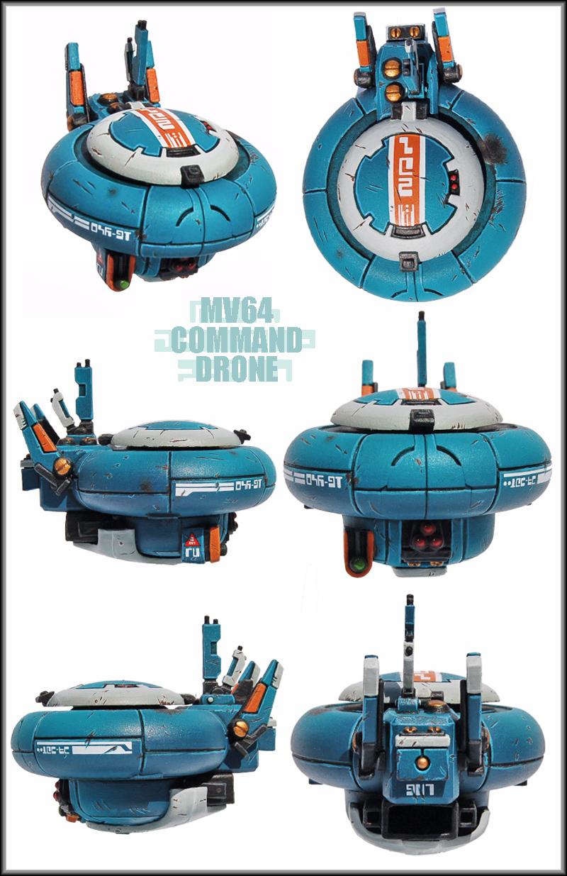 Battlesuit, Buffmander, Command Drone, Commander, Conversion, Drone, Drones, Tau, Tau Commander, Tau Empire, Warhammer 40,000