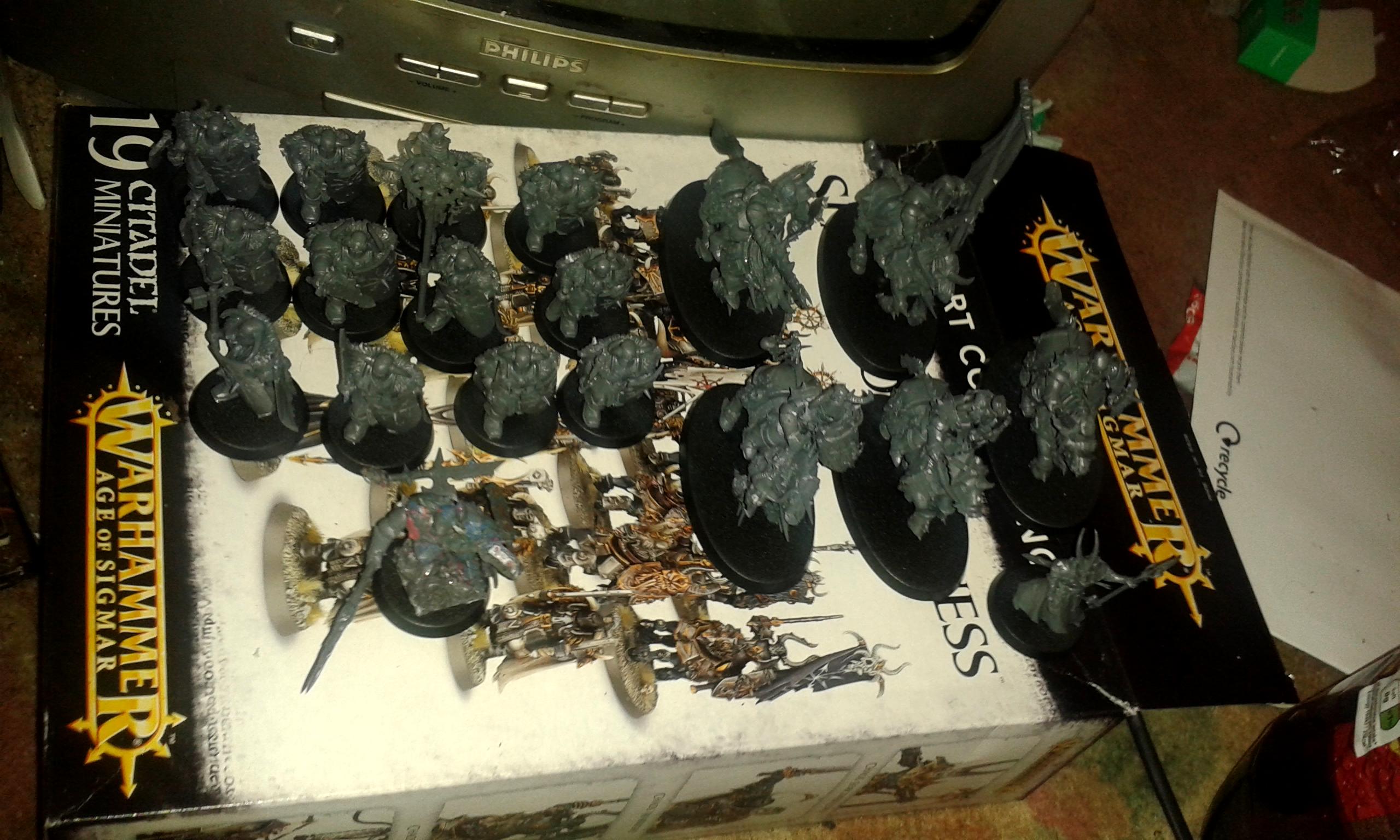 Start of my Nurgle AoS legiom
