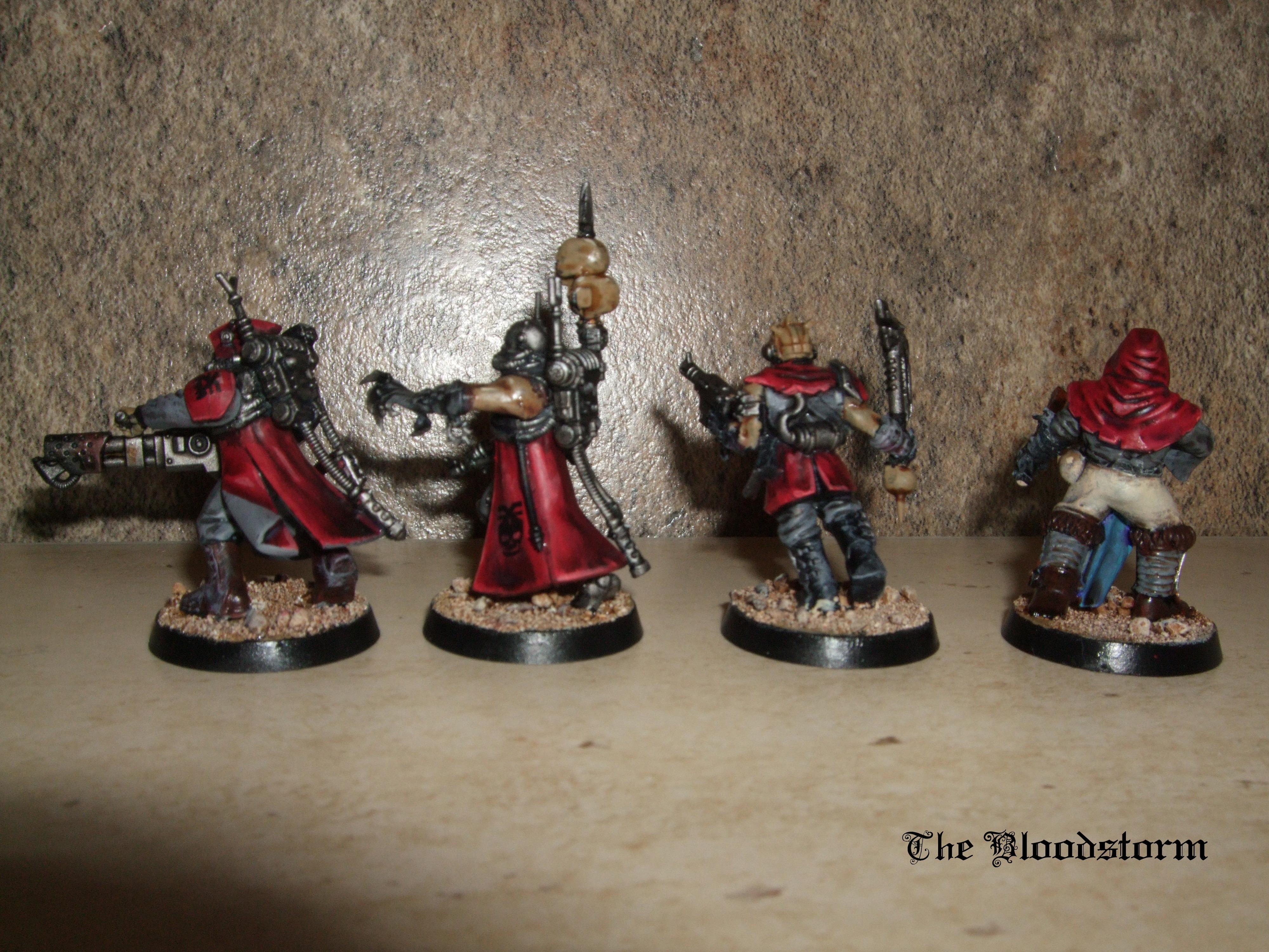 Chaos Space Marines, Conversion, Cultists, Dark Mechanicus, Khorne Daemonkin, Warhammer 40,000
