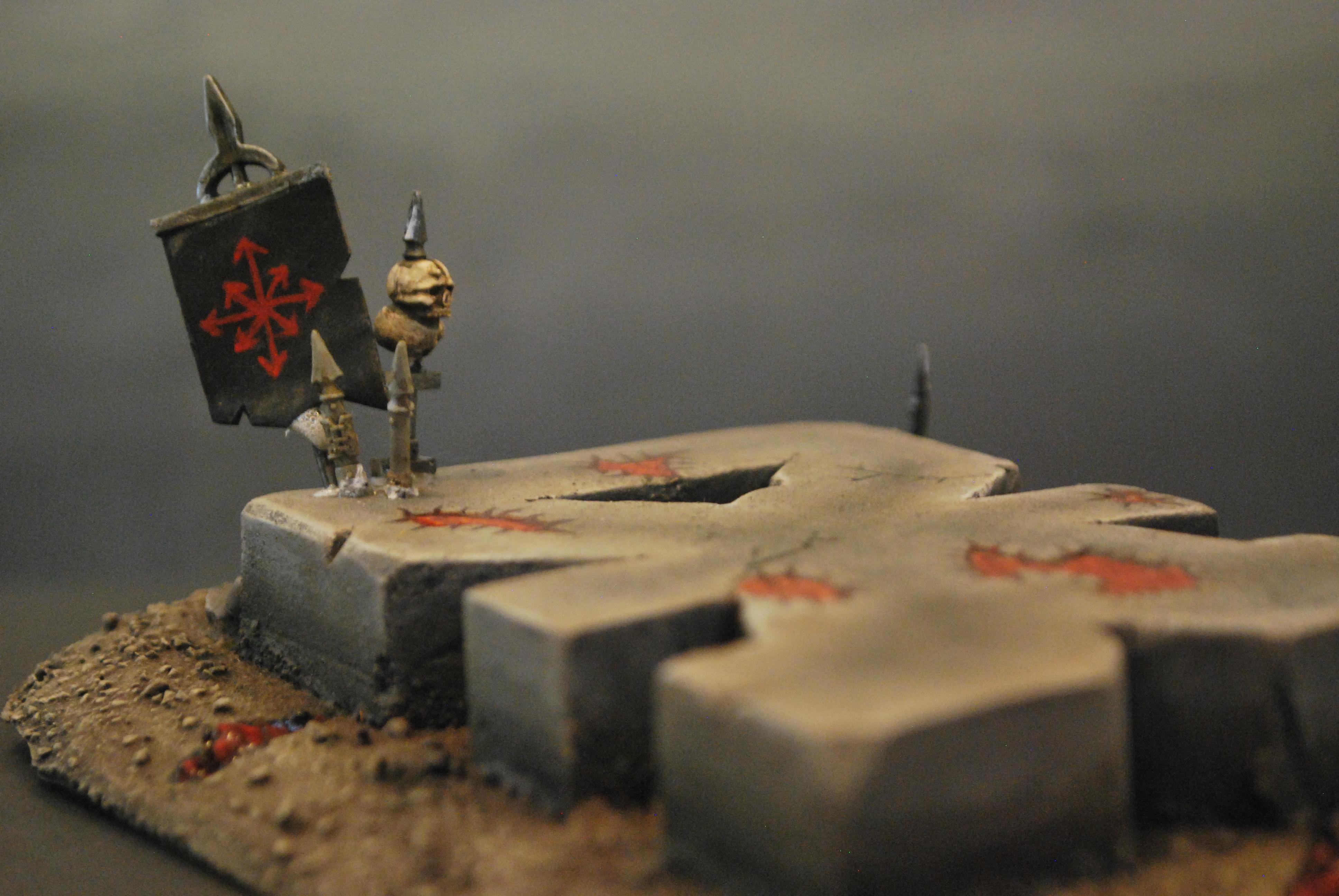 Khorne, Scratch Build, Terrain, Warhammer 40,000, Warhammer Fantasy