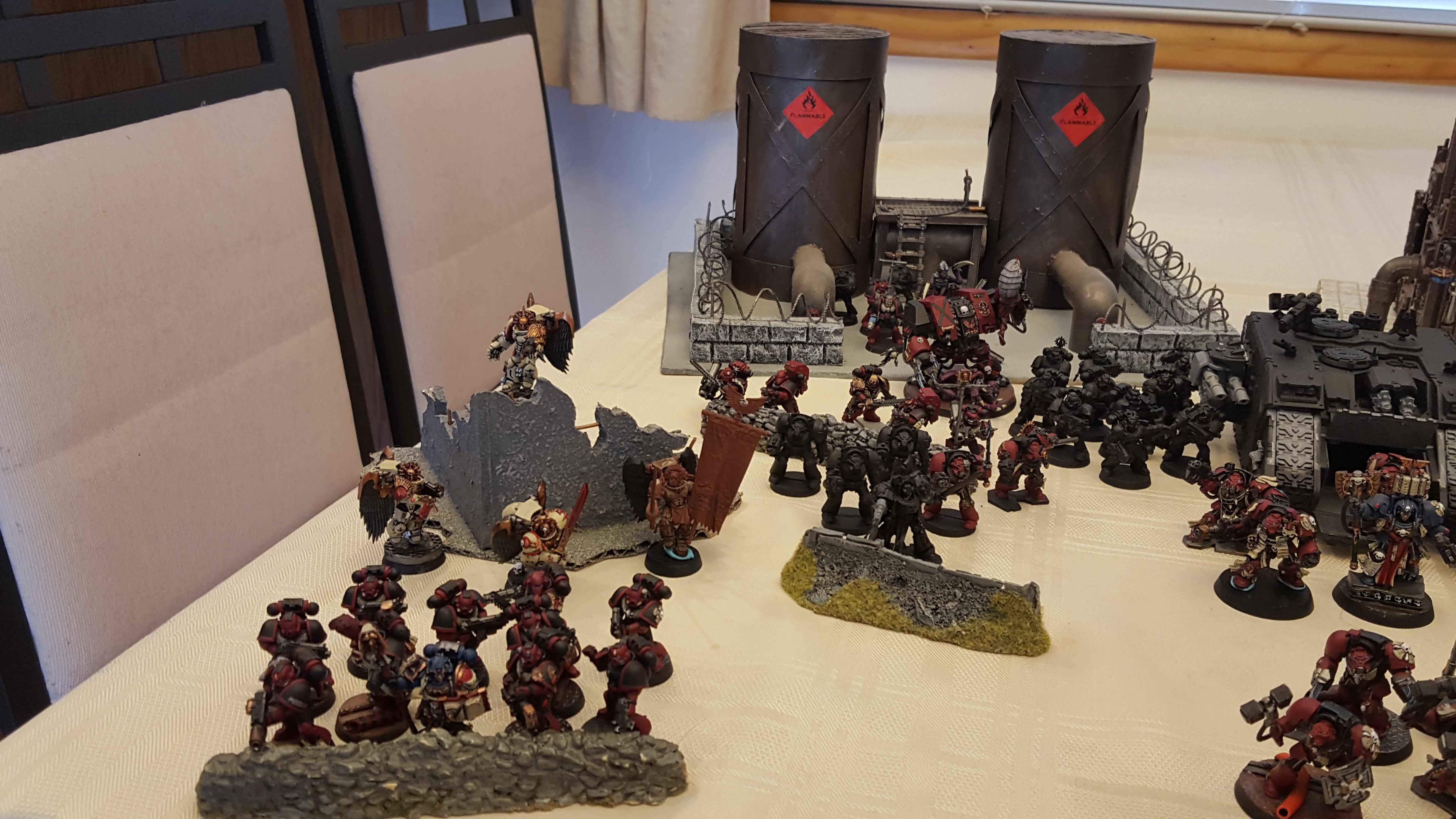 Army, Blood Angels, Terrain, Work In Progress