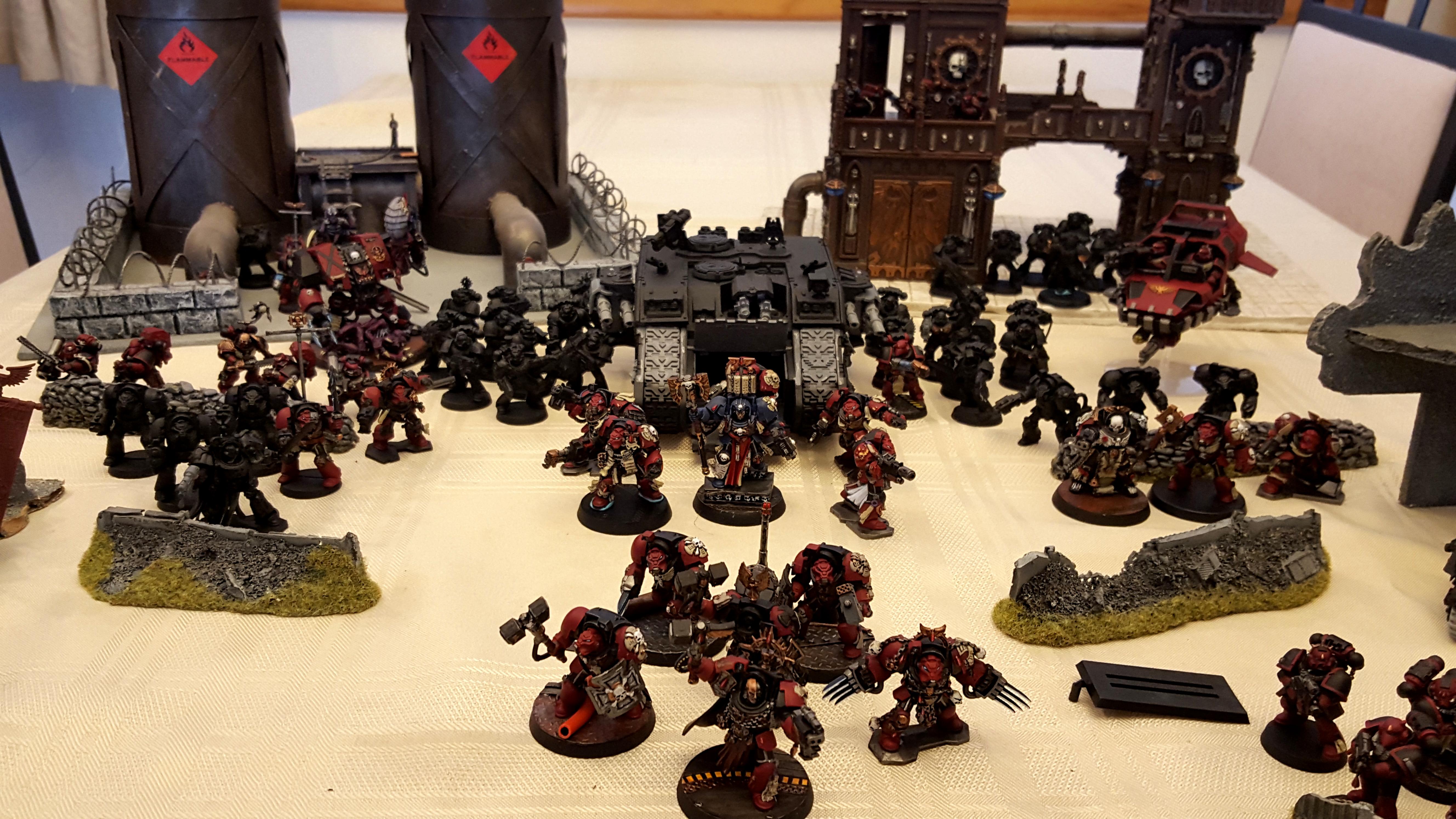 Army, Blood Angels, Terrain, Work In Progress