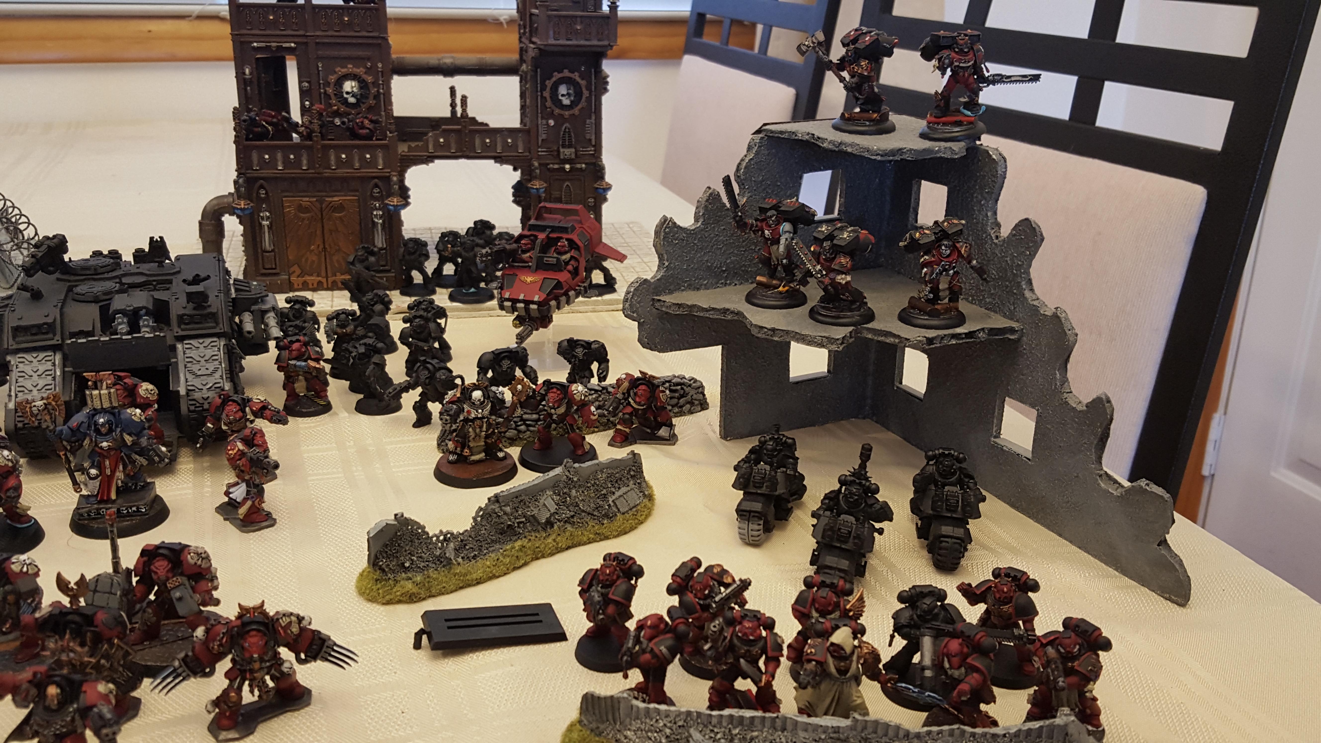 Army, Blood Angels, Terrain, Work In Progress