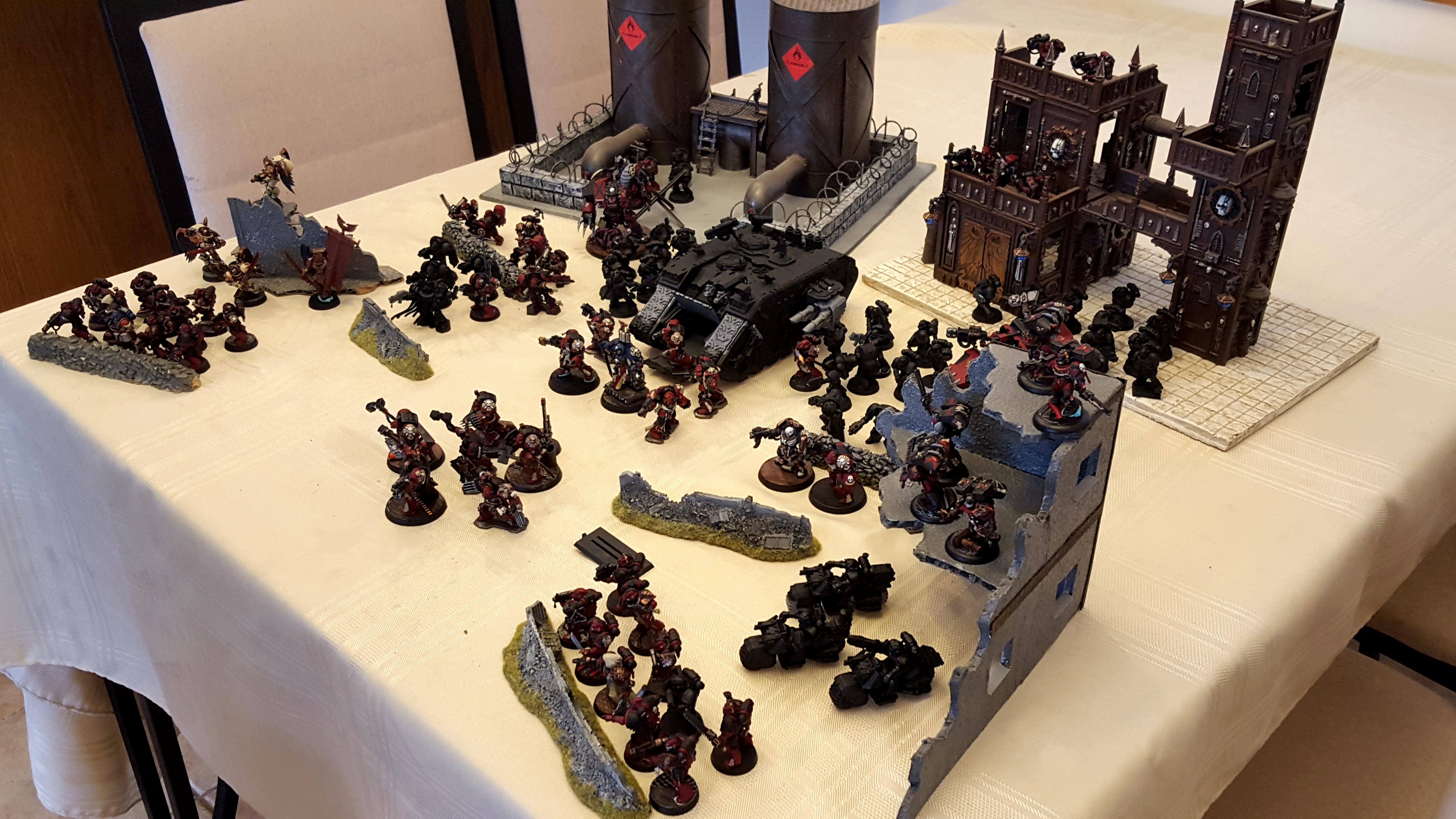 Army, Blood Angels, Terrain, Work In Progress