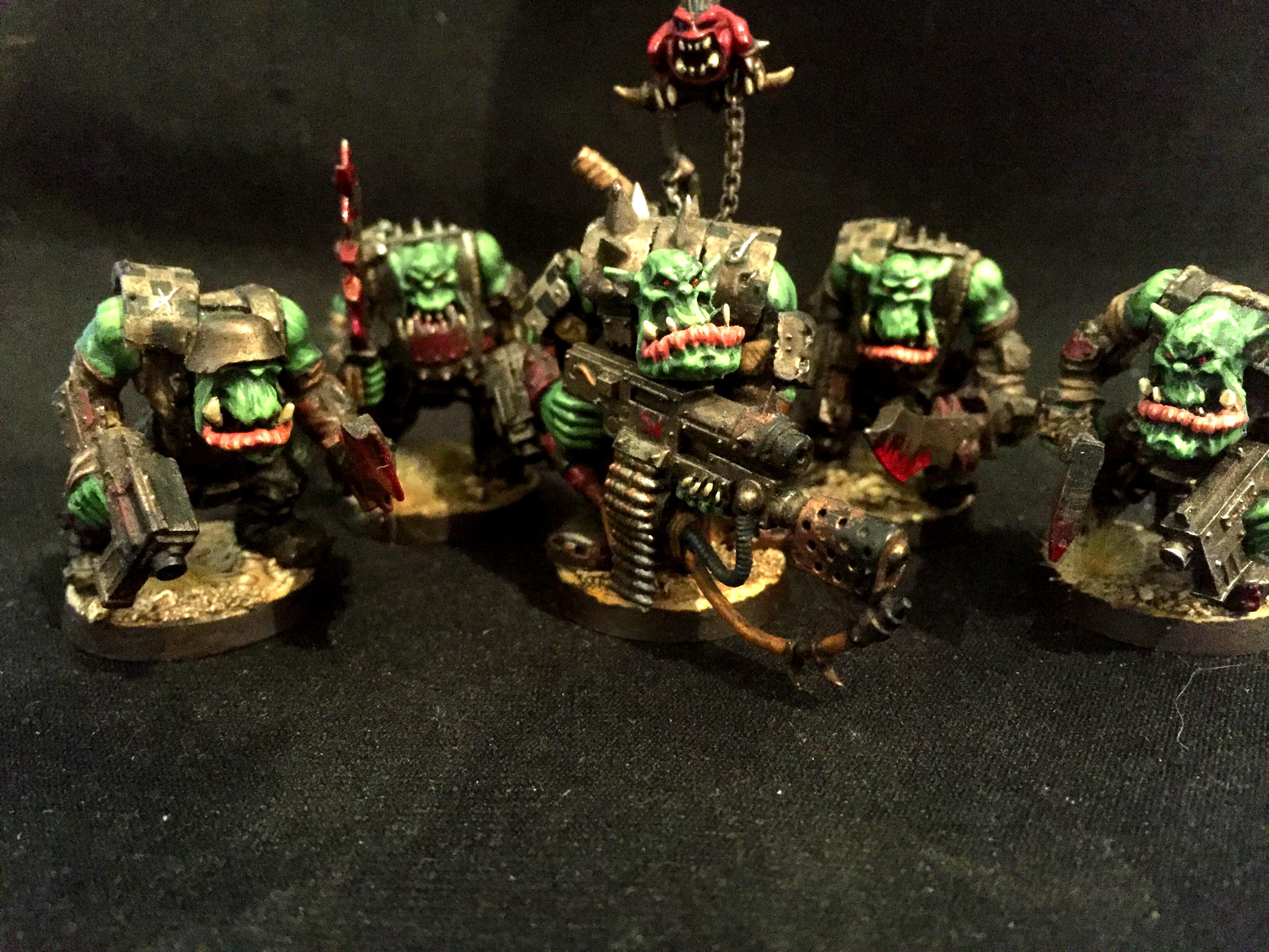 Flamer, Nob, Orks, Spellcrow