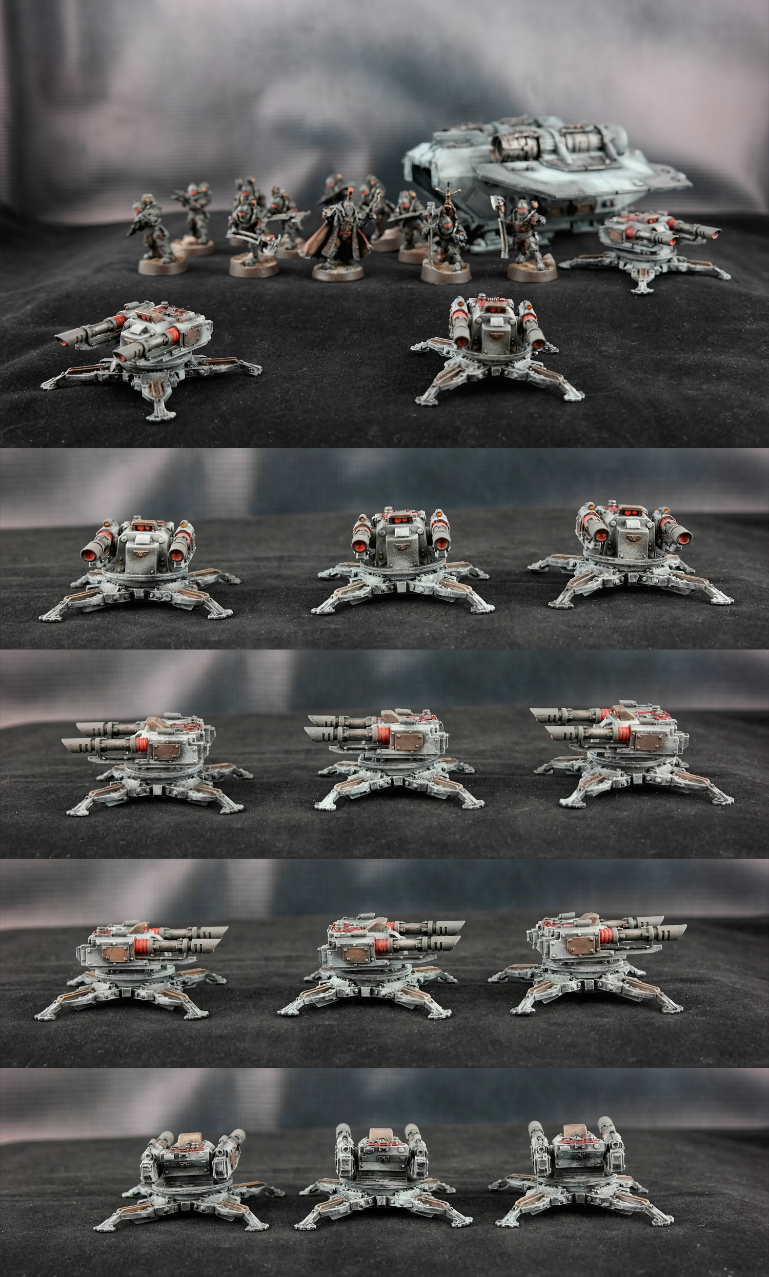 Solar Auxilia - Tarantula Sentry Battery w/ Lascannons