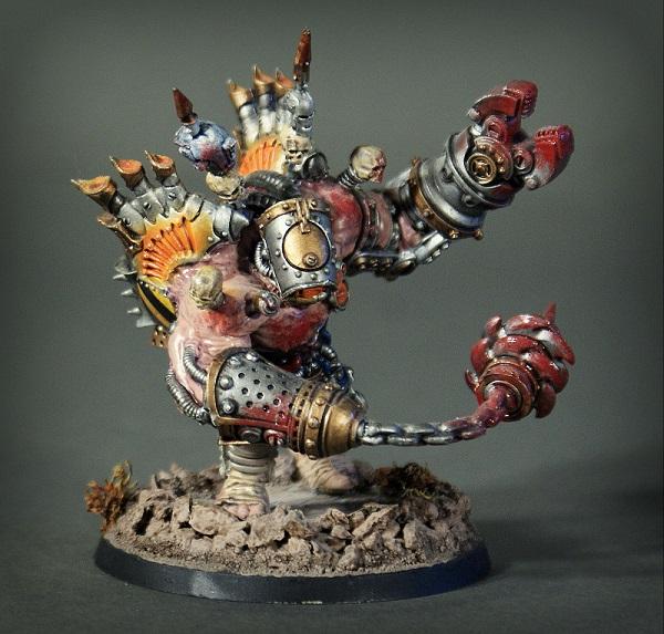 Chaos Space Marines, Daemon Prince, Iron Warriors, Warhammer 40,000