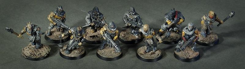 Chaos Space Marines, Cultists, Iron Warriors, Warhammer 40,000