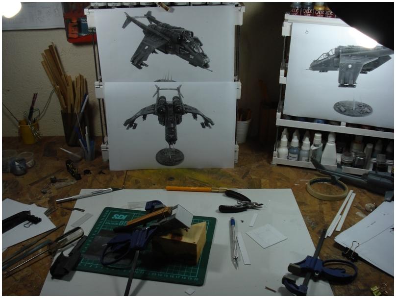Am, Astra Militarum, Conversion, Imperial Guard, Scale Model, Scratch Build, Valkyrie