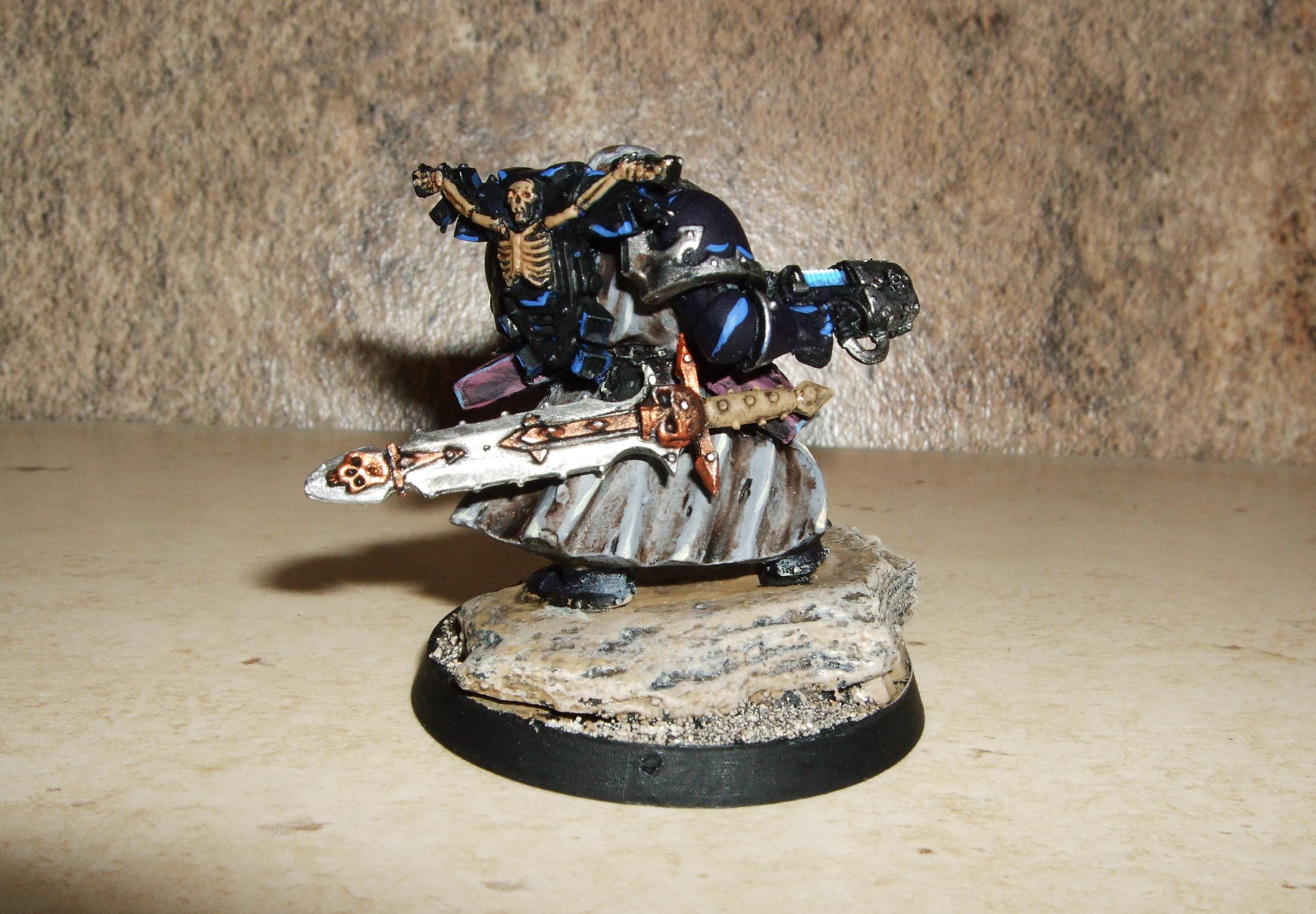 Chaos Space Marines, Chosen, Cypher, Dark Angels, Fallen, Robes, Sand Base