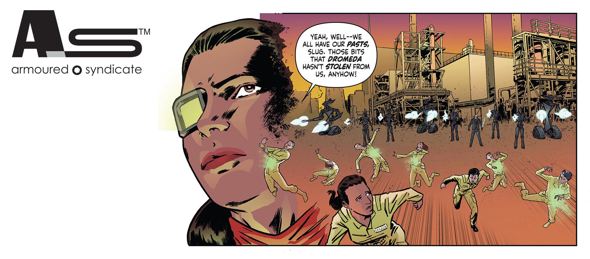 Armoured Syndicate - comic snapshot