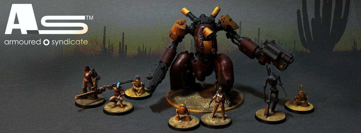 Armoured Syndicate  - April 2016 miniature line-up