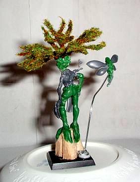Wood Elf Conversions, Wood Elf Dryad, Wood Elf Dryad Sculpts, Wood Elf Sculpts