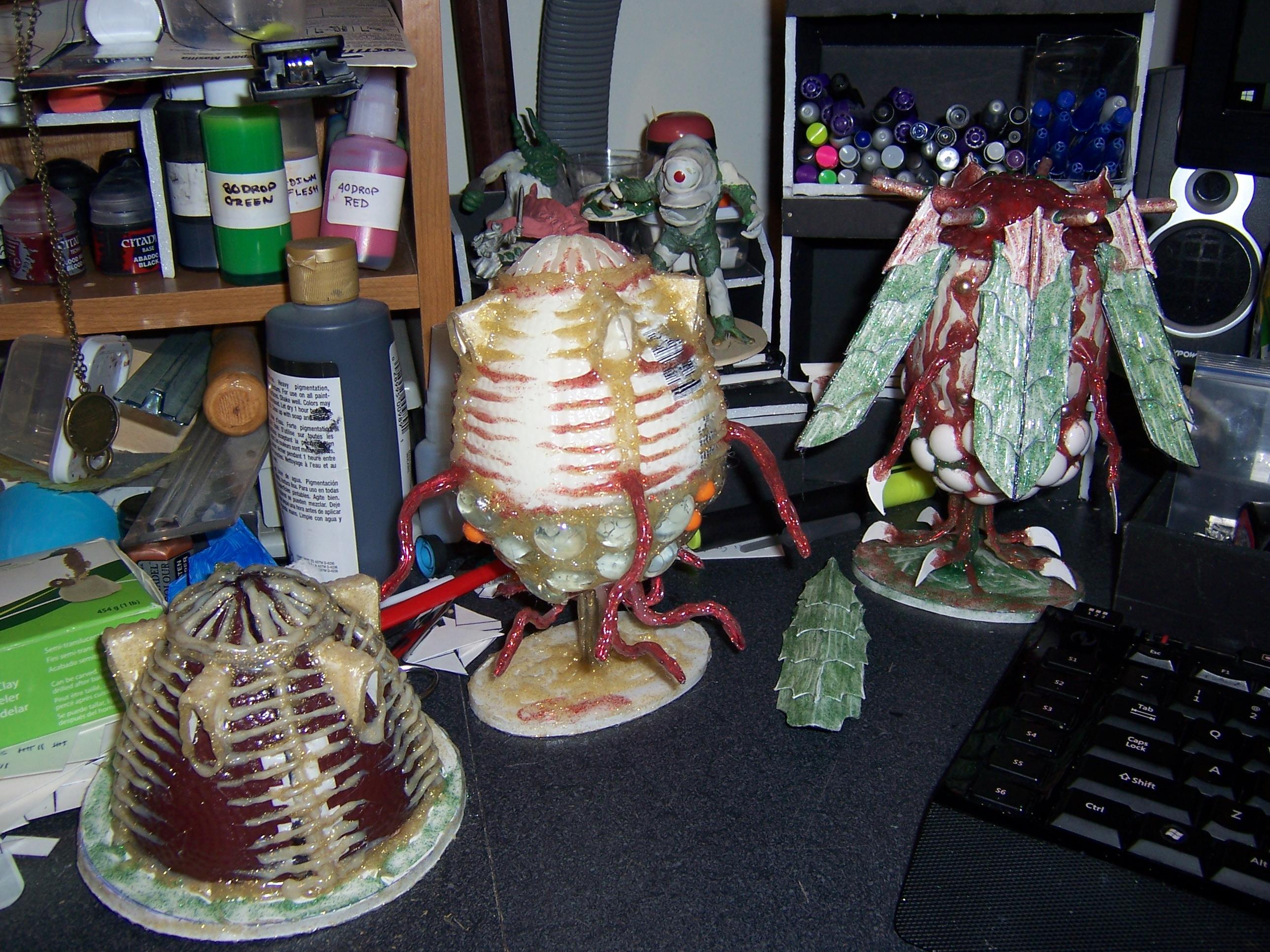 Adam's, Custom, Tyranids, Tyrannocyte, Work In Progress
