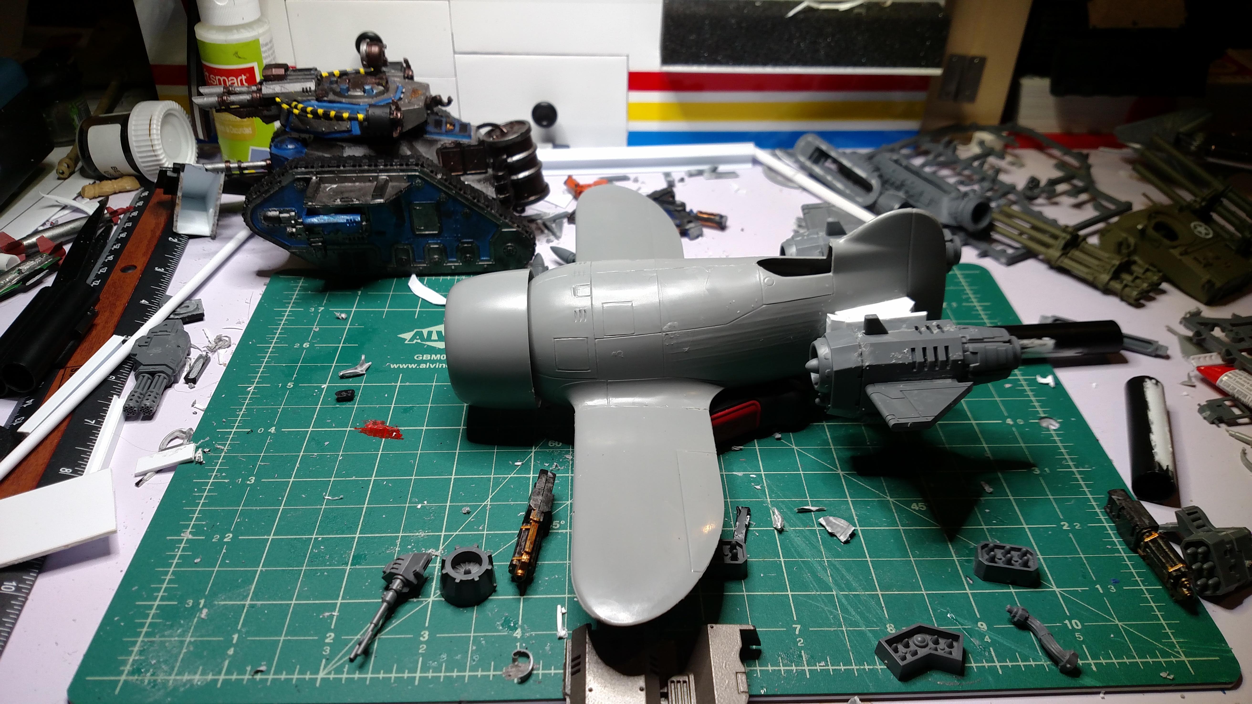 Gee Bee Fighter WIP side