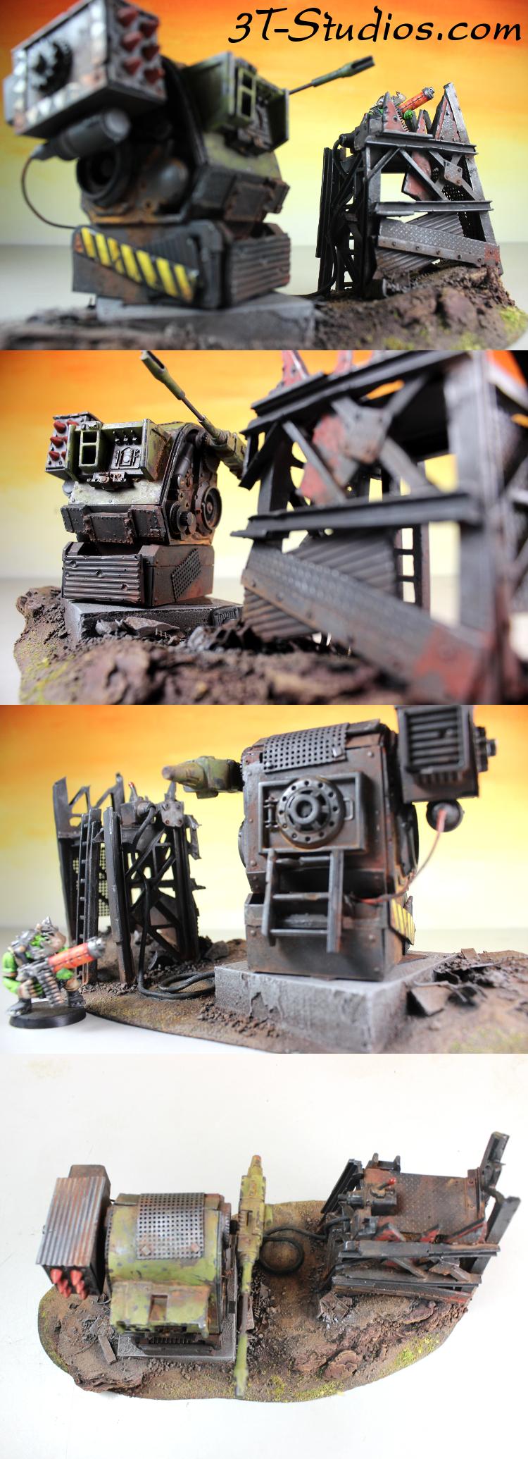Artilery, Platform, Turret