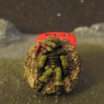 Muster Patrol corpse