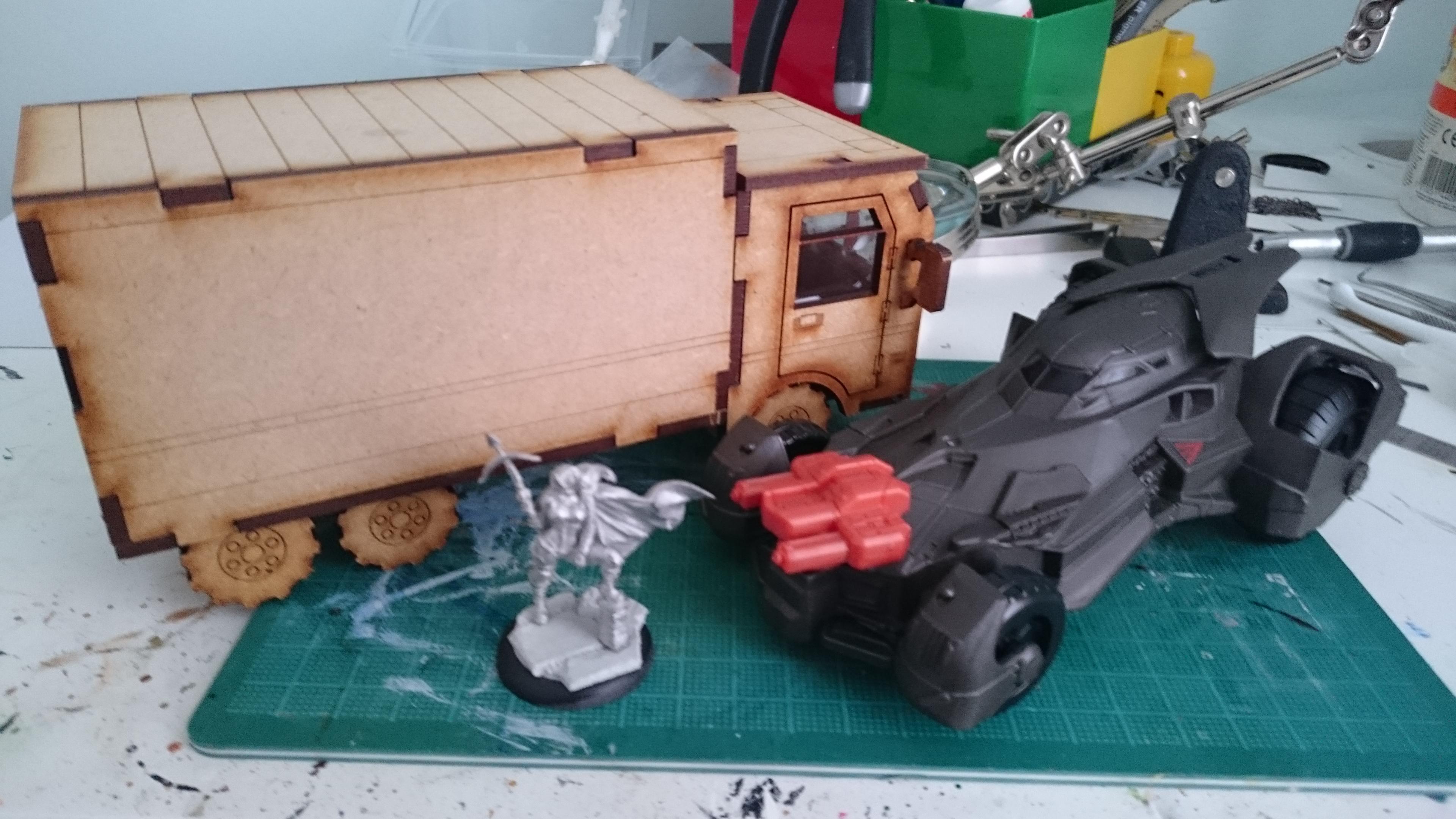 Batman, Batmobile, Bmg, Comic, Dc, Dcu, Dcumg, Harley Quinn, Joker, Knight Models, Superhero, Terrain, Truck, Tt Combat