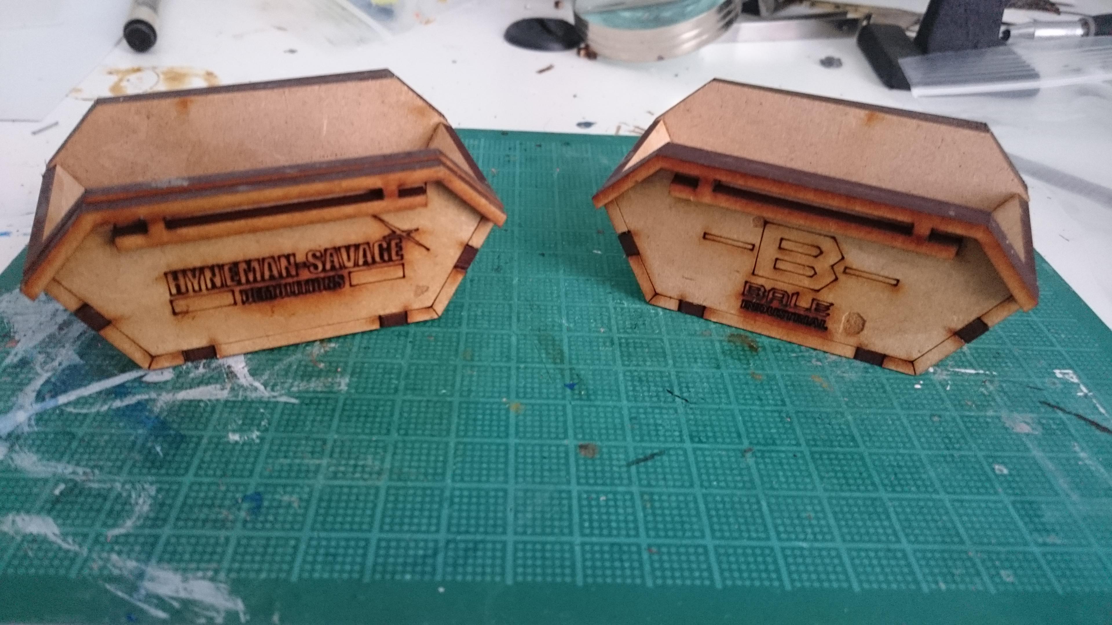 Terrain, Tt Combat, Dumpsters 