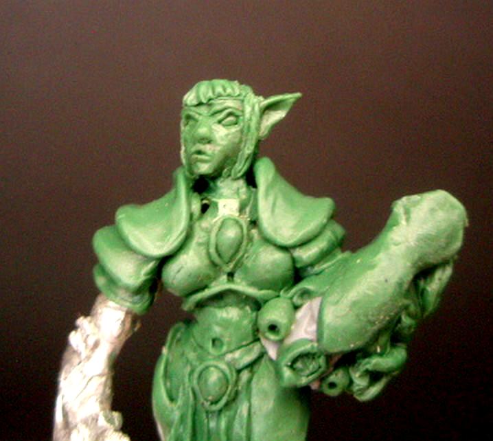 40k Eldar, Eldar Sculpts, Hot Eldar Chick Eldar Games Workshop, Howling Banshee Sculpts