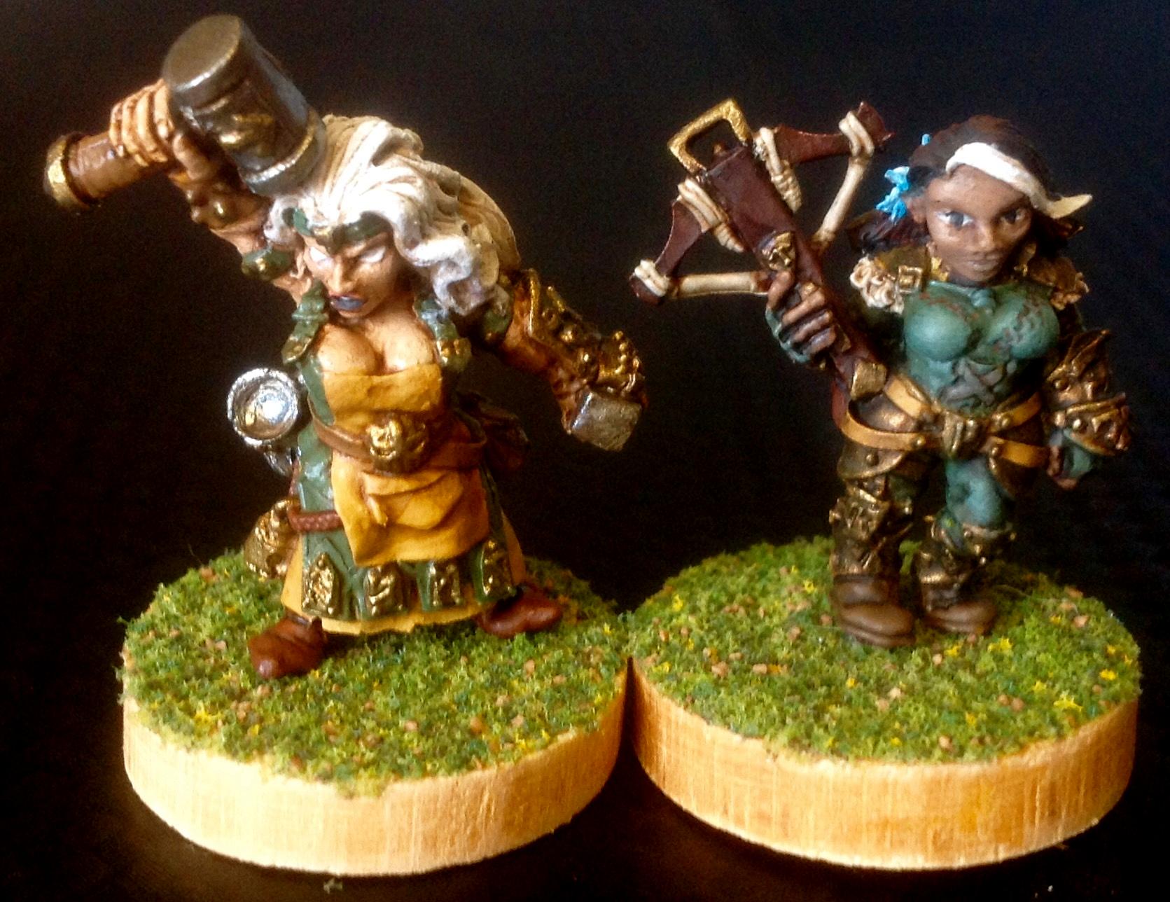 Cleric, Dwarves, Reaper, Rogue