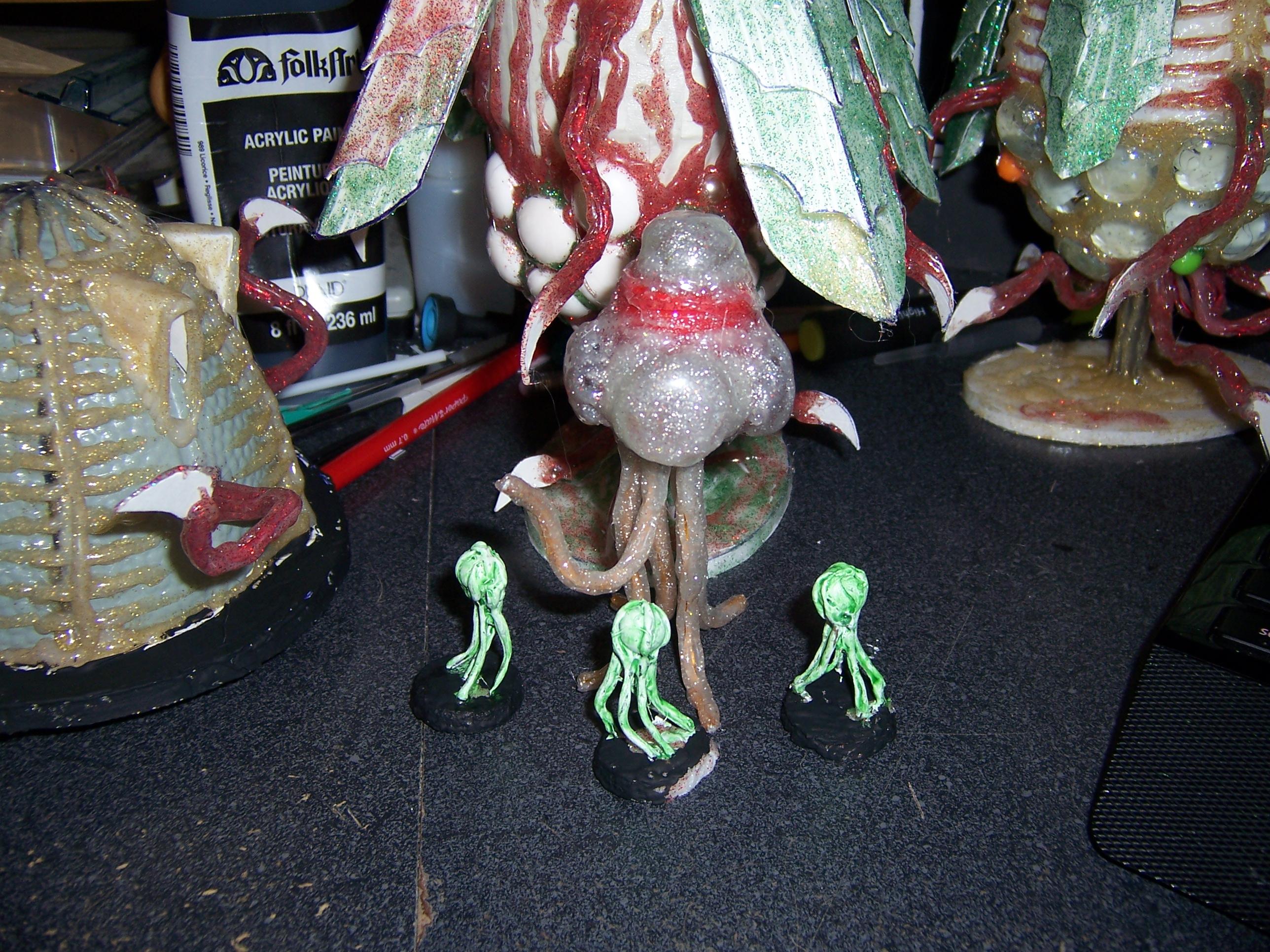 Scratch Build, Spore Mines, Tyranids, Tyrannocyte, Work In Progress