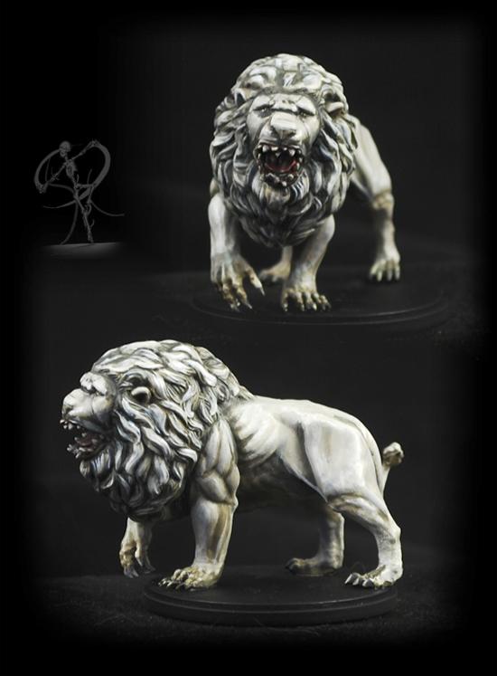Kingdom Death, white lion
