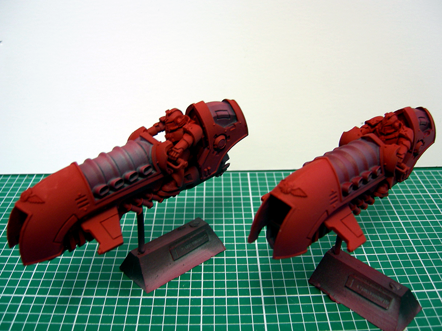 Pre-heresy, Scimitar Jet Bike, Thousand Sons, Work In Progress