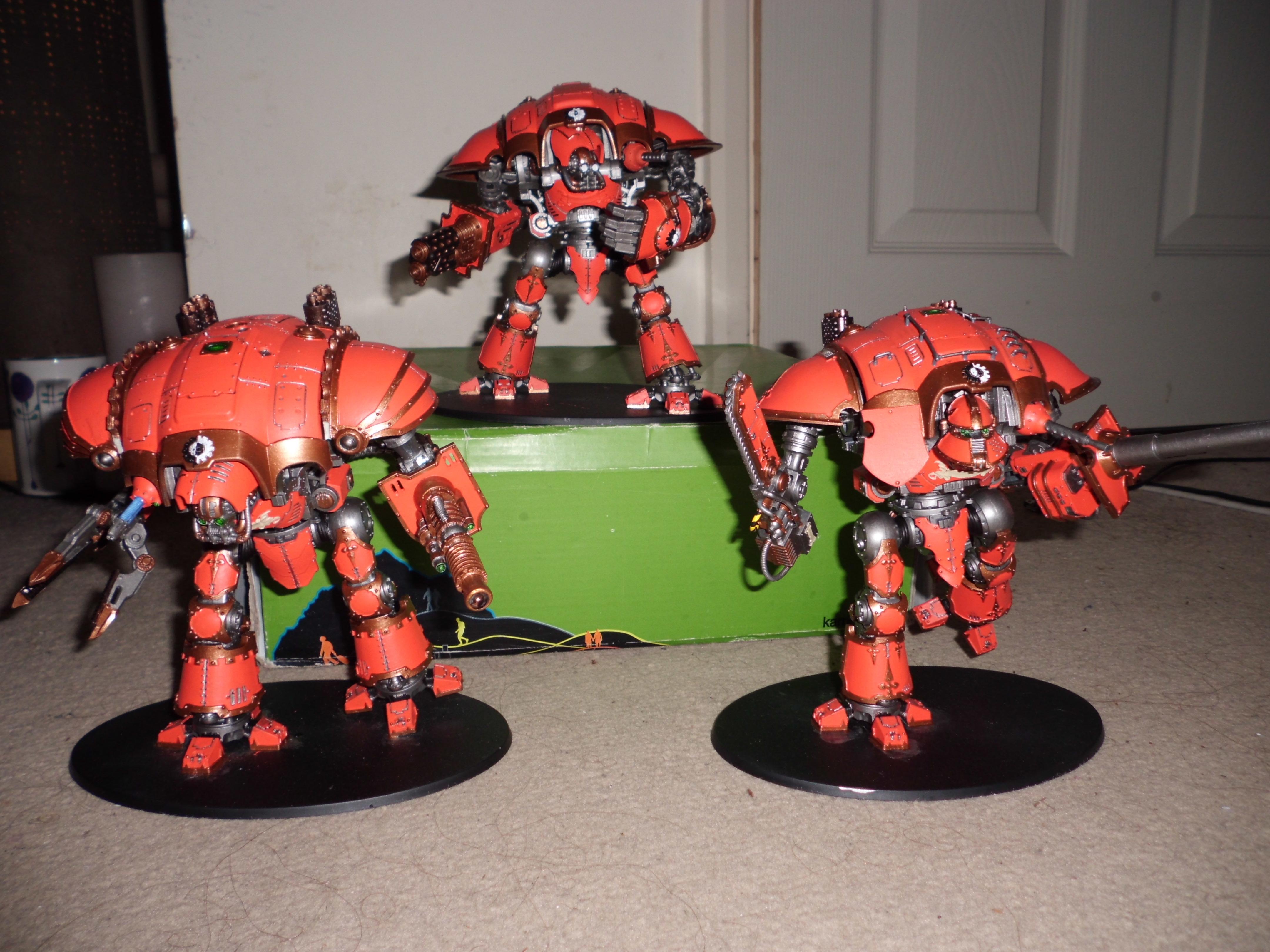 Custom Knight Errant Fist, Custom Thunderstrike Gauntlet, Imperial Knight, Imperial Knights, Questoris Knight Errant, Questoris Knight Magaera, Questoris Knight Paladin