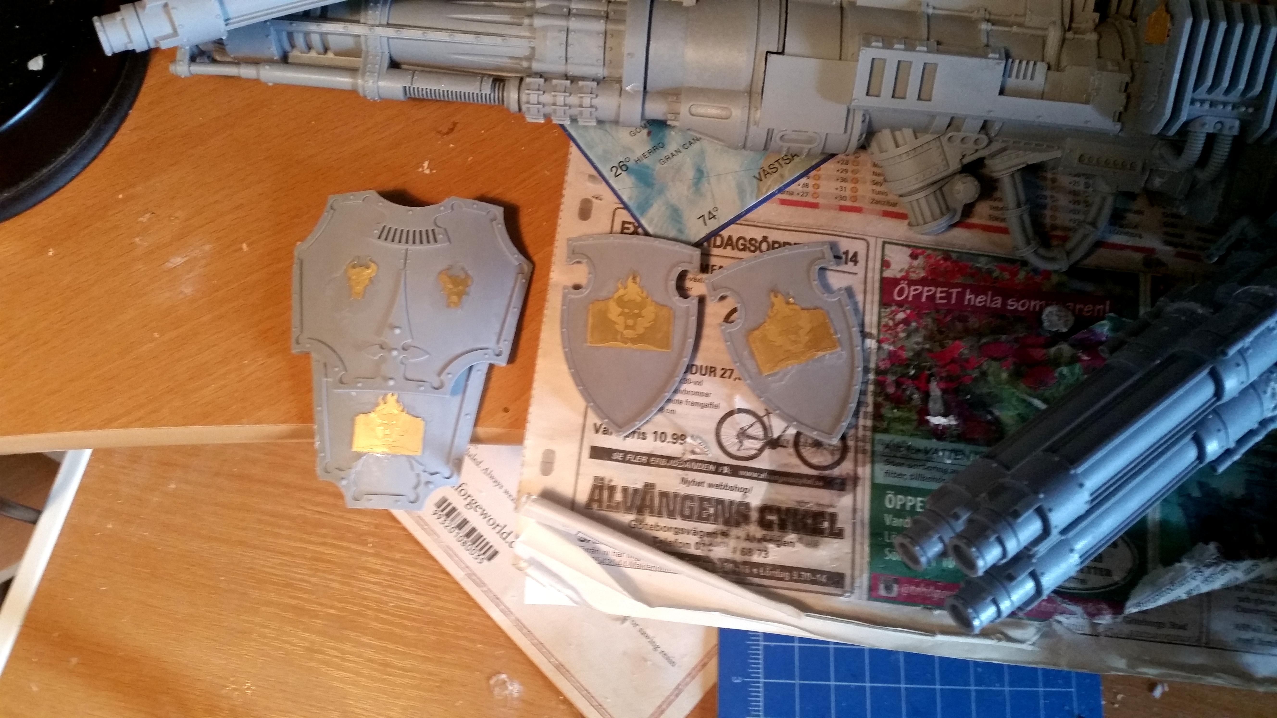 Titan, Warhammer 40,000, Warlord, Work In Progress