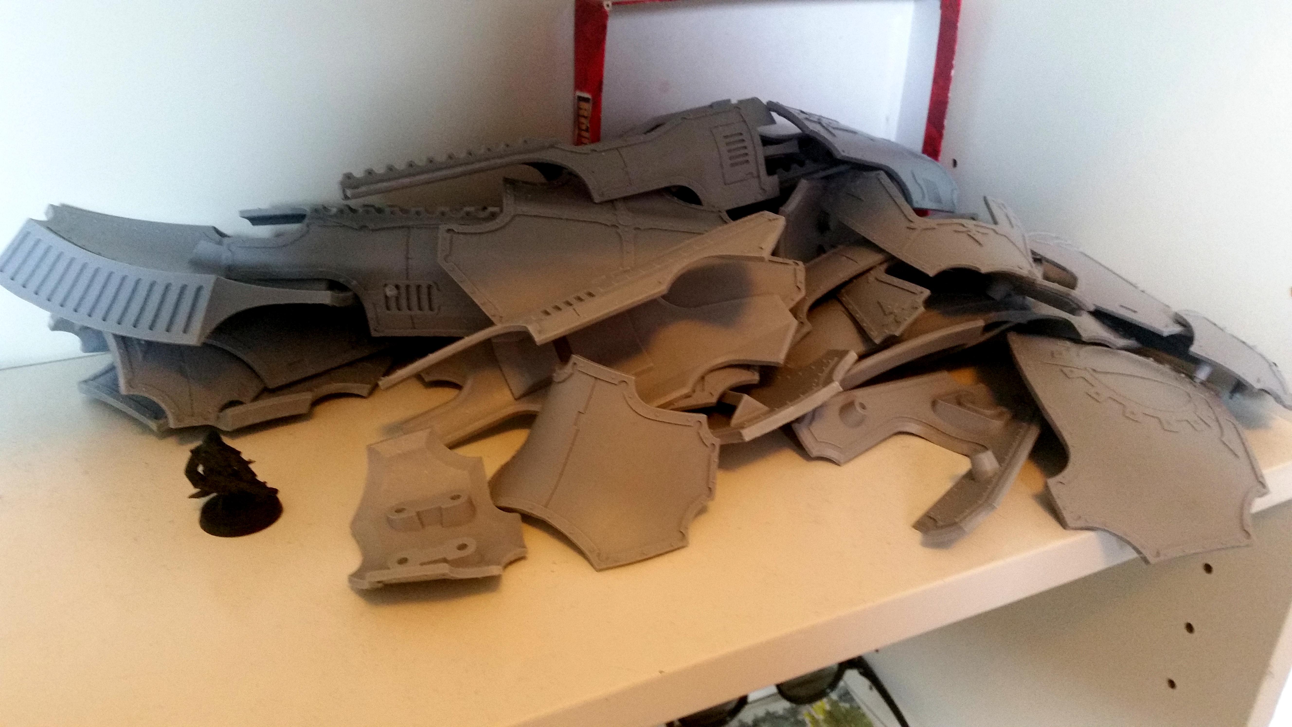 Titan, Warhammer 40,000, Warlord, Work In Progress