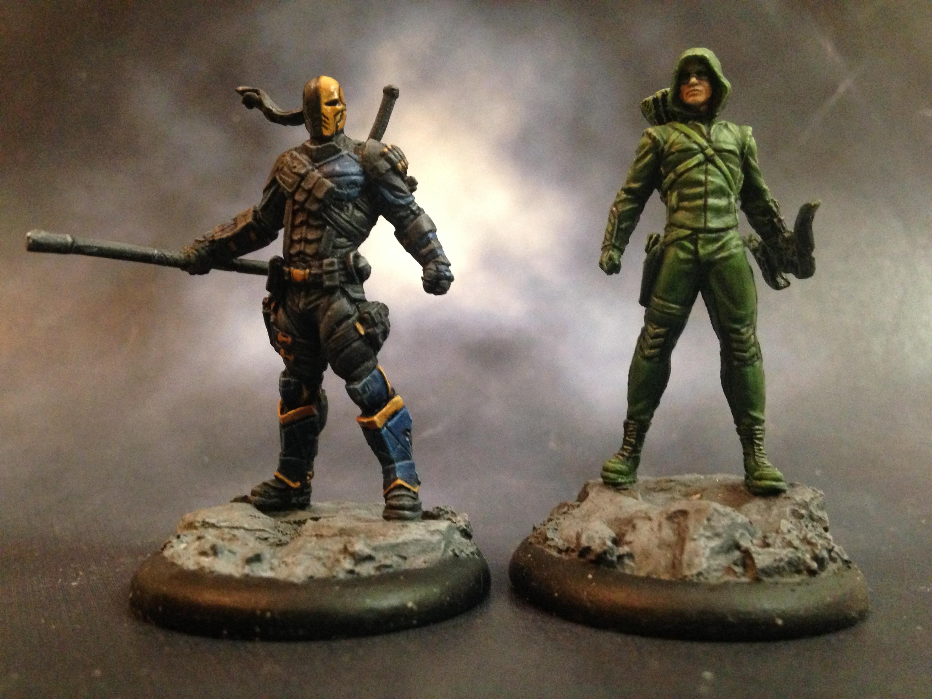 Batman, Deathstroke, Deathstroke &amp; Arrow