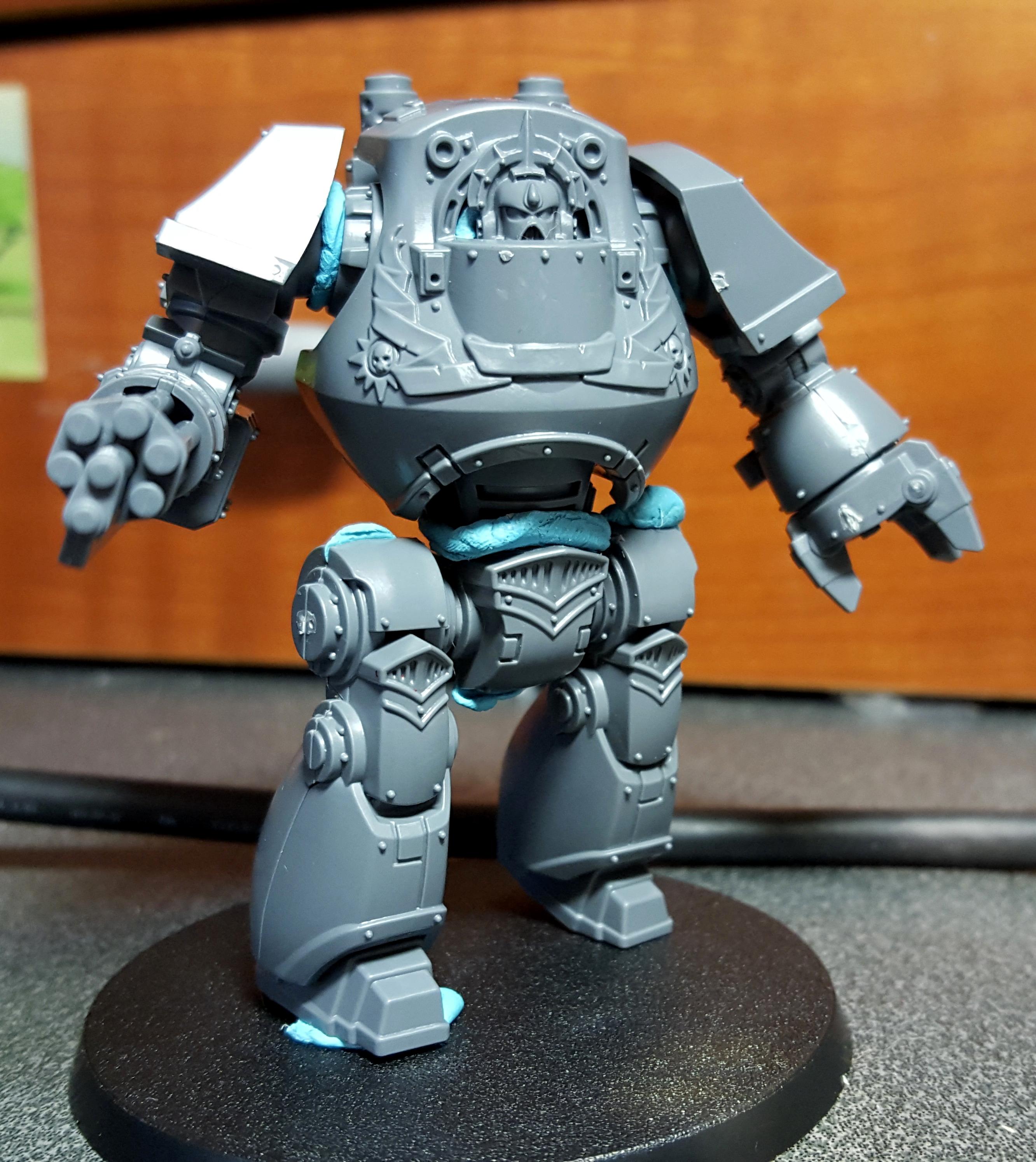 Assault Cannon, Betrayal At Calth, Blood Angels, Contemptor, Conversion, Dreadnought